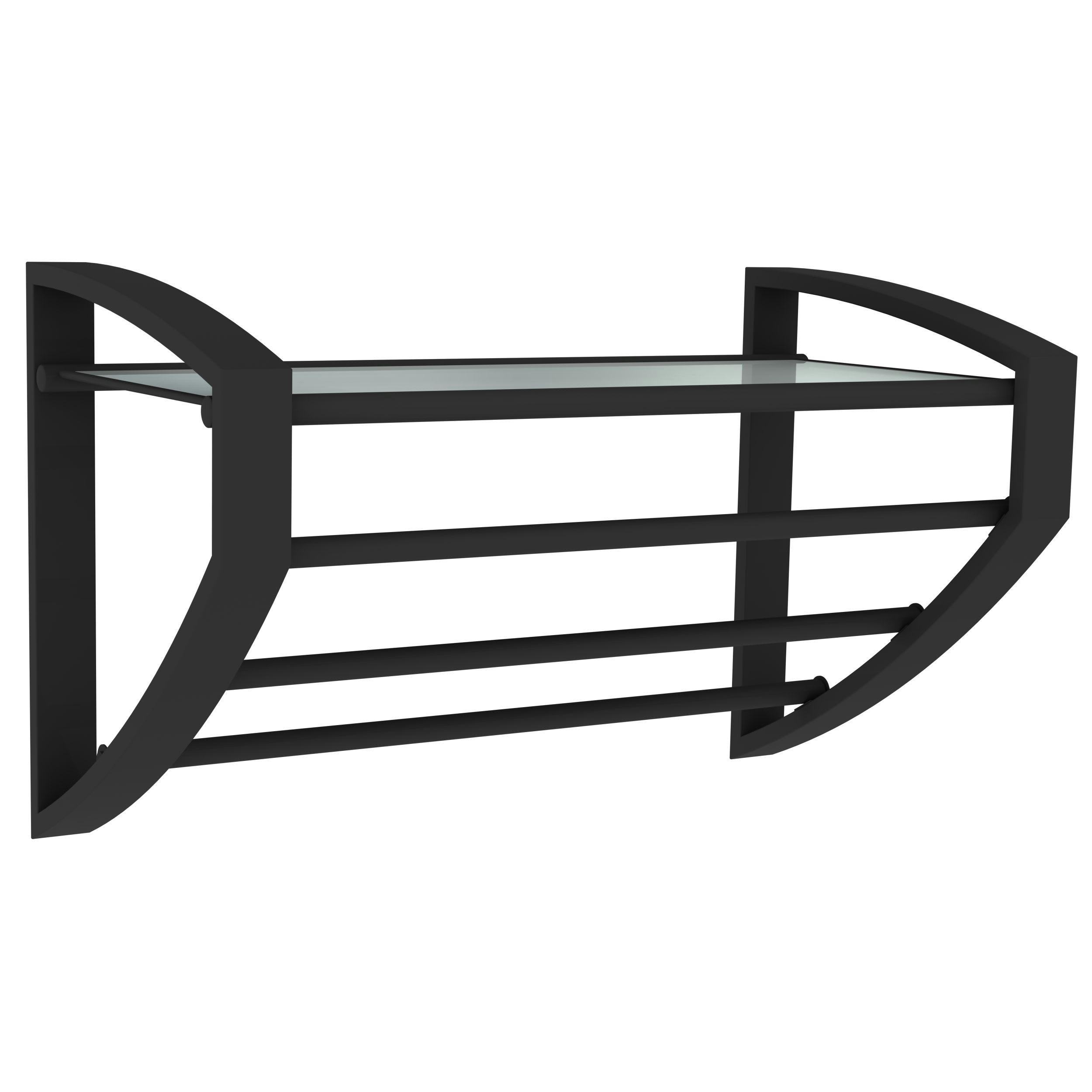 LOFT-GAME - Porte-serviette noir