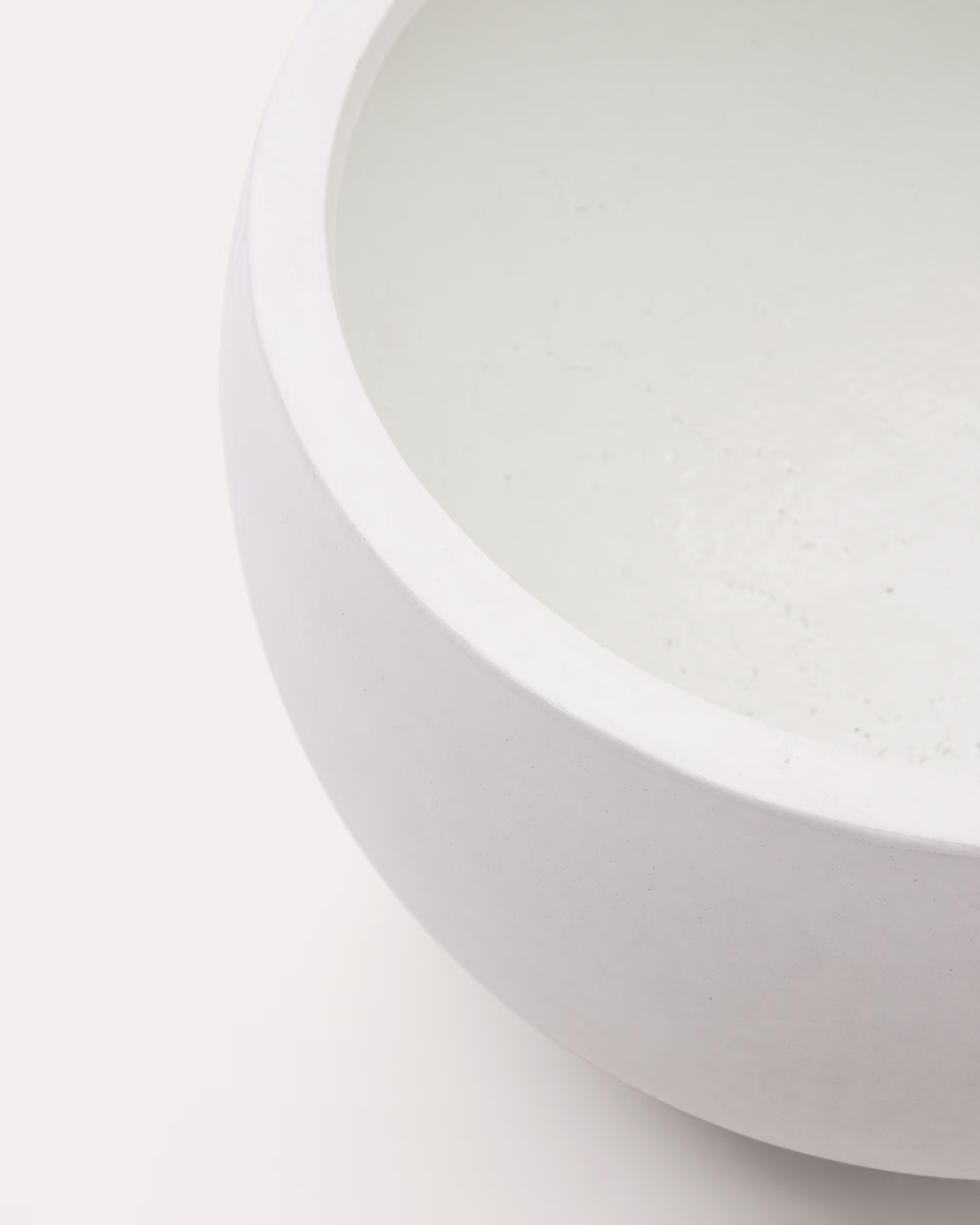 Macetero Grau de cemento blanco Ø 56 cm