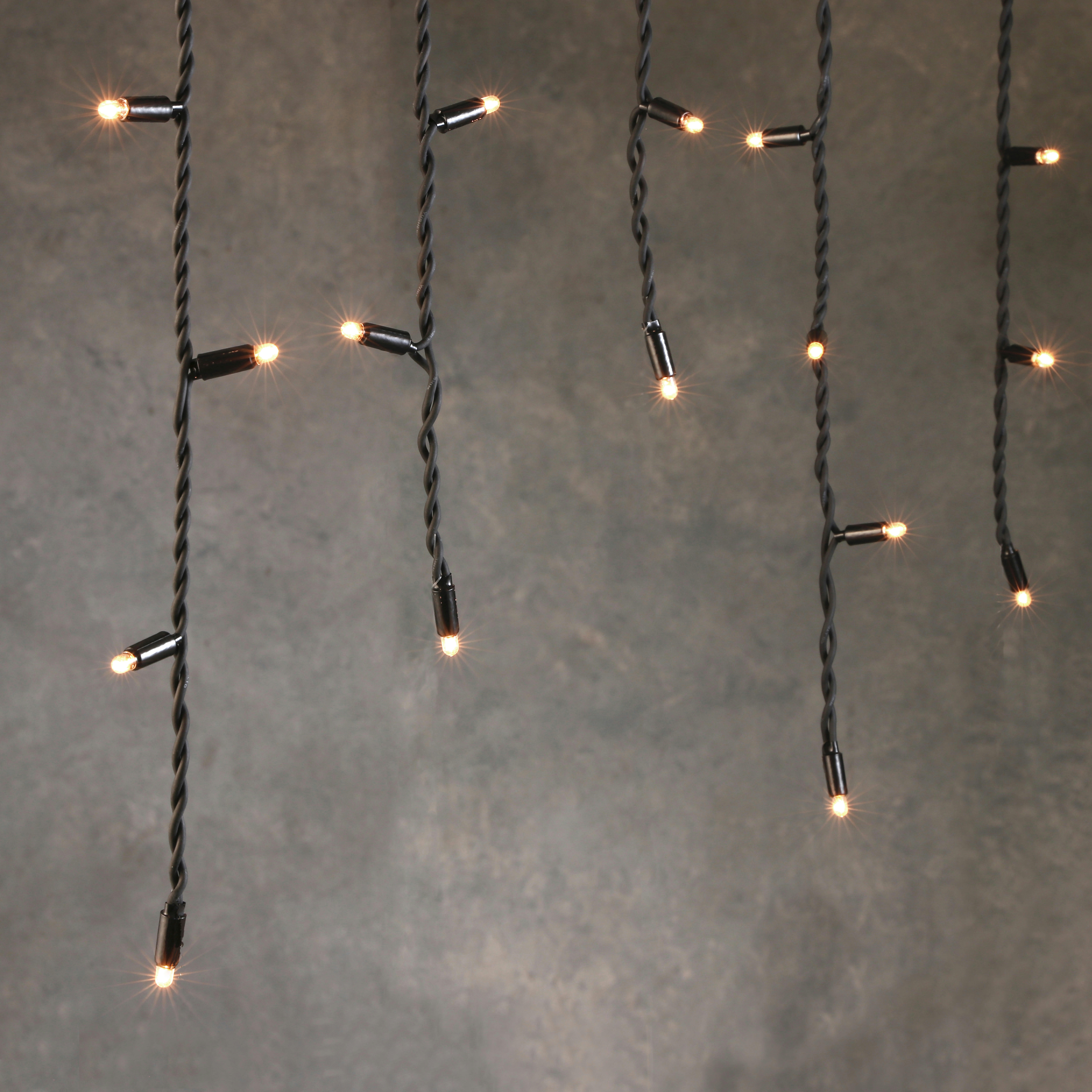 CONNECT XP - Rideau guirlande lumineuse 50 LED blanc chaud L300