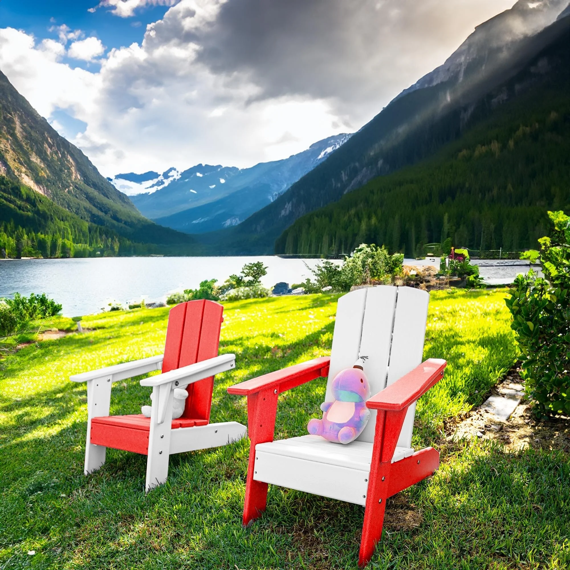 Folding HDPEAdirondack Chair