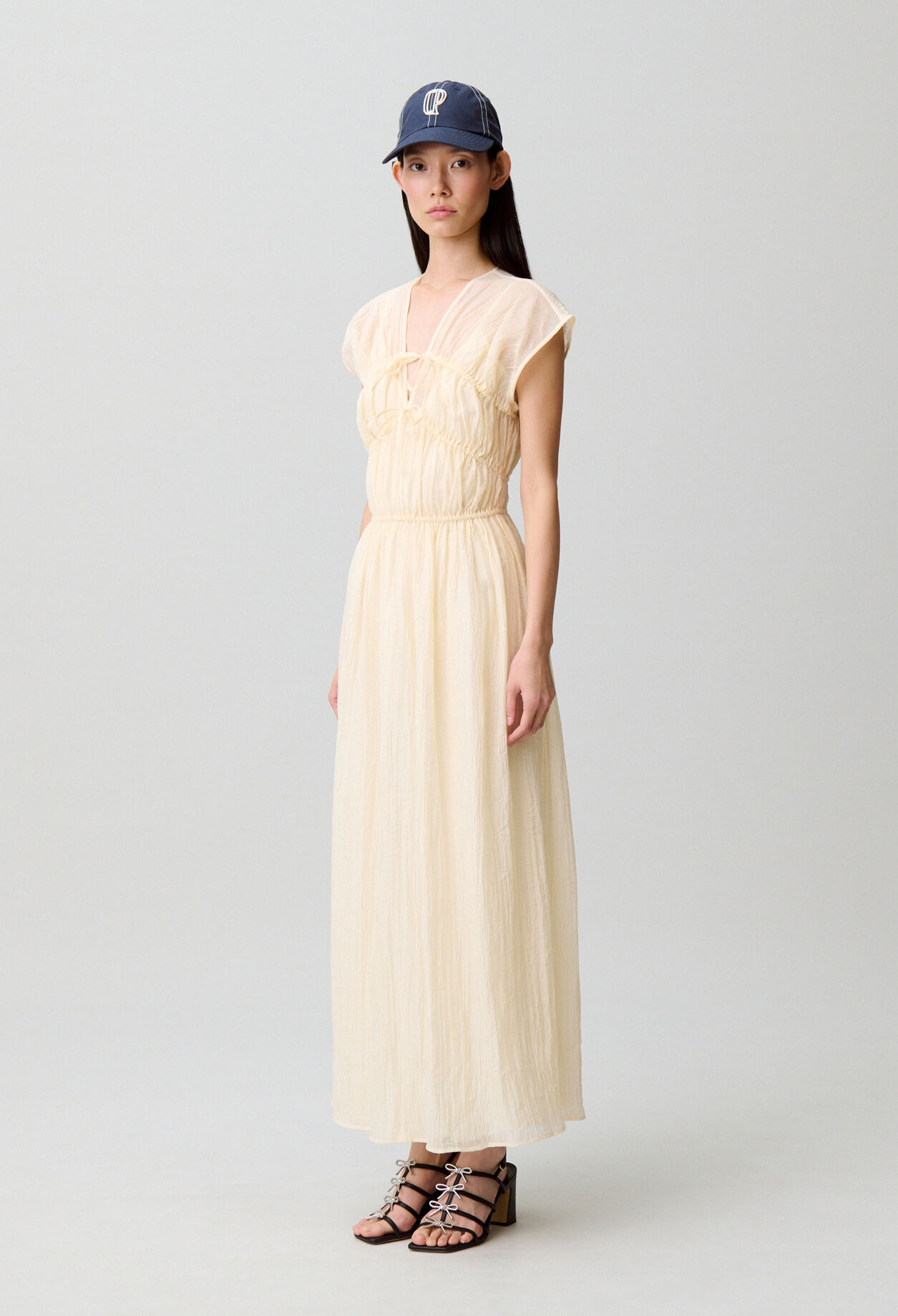 Robe longue fluide