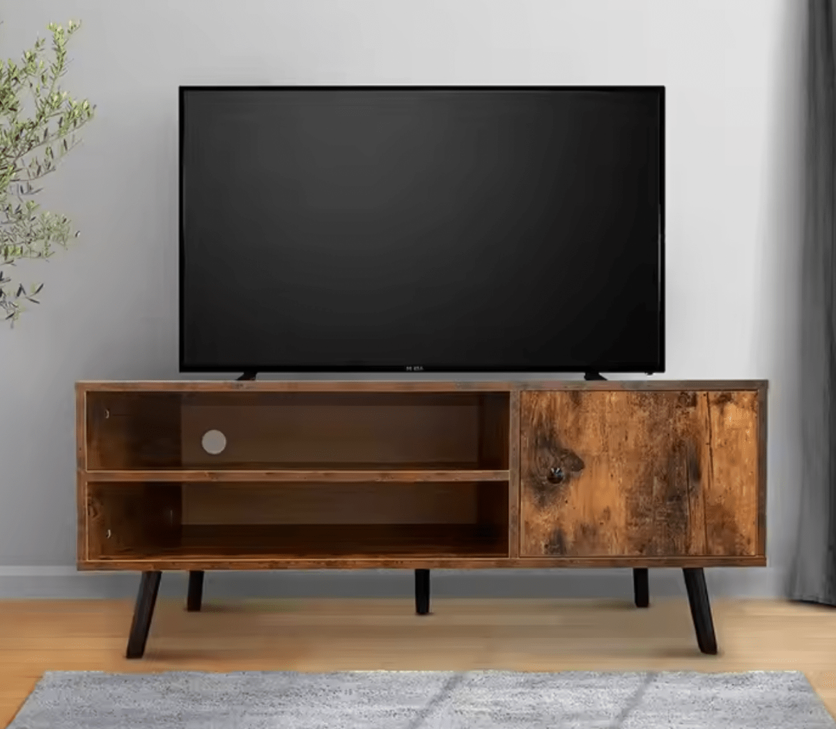 Furnilux TV Meubel Atlas - Bruin - 110x40x49,5 cm