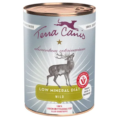 Terra Canis Alimentum Veterinarium Low Mineral Diet Saver Pack 12 x 400g