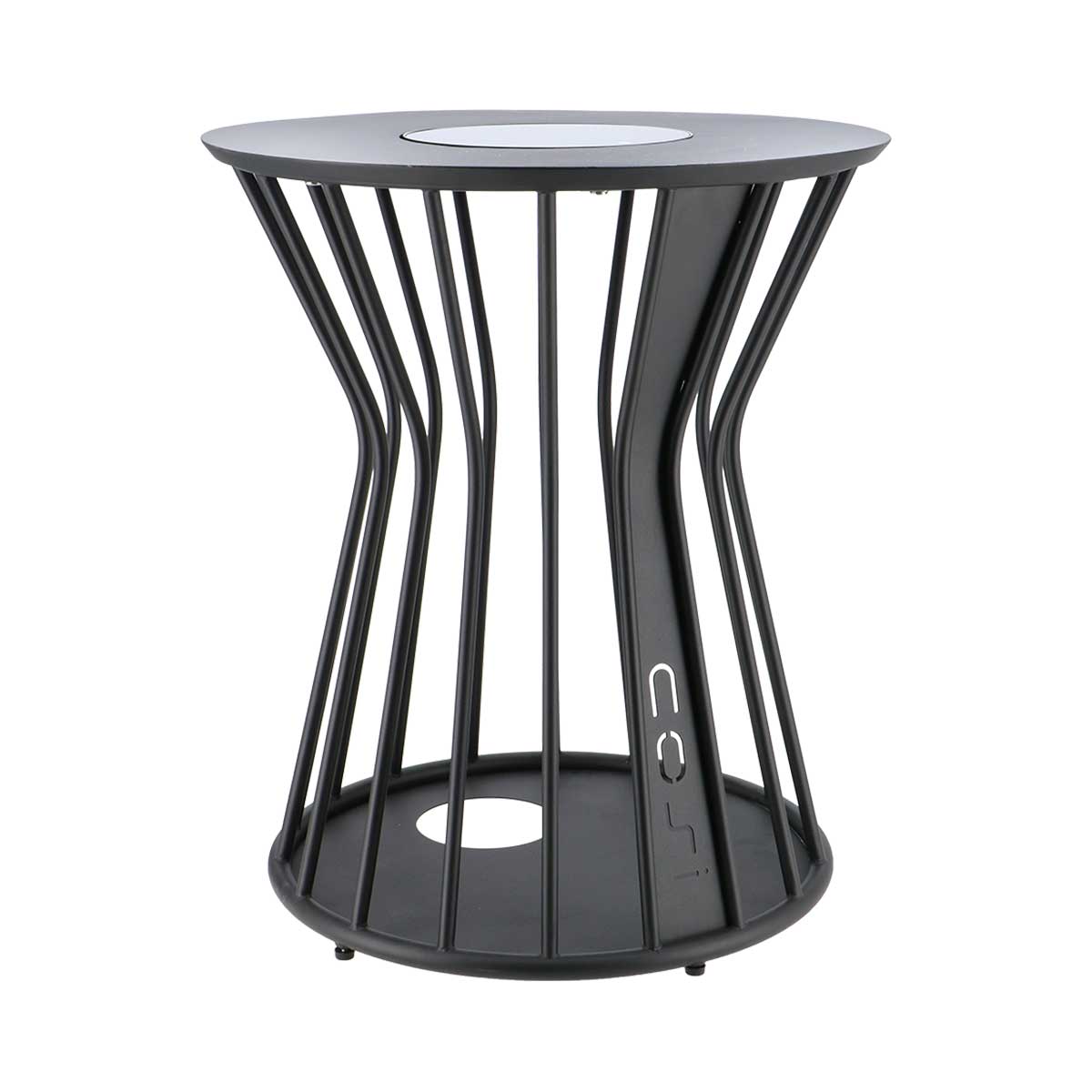 Cosilumia loungetafel met verlichting Ø 52 x 60 cm - black