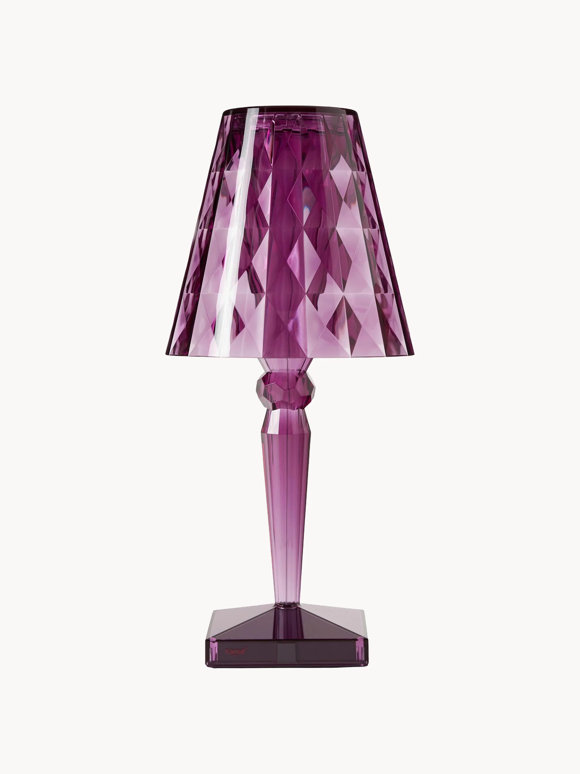 Mobile dimmbare LED-Tischlampe Big Battery, H 37 cm