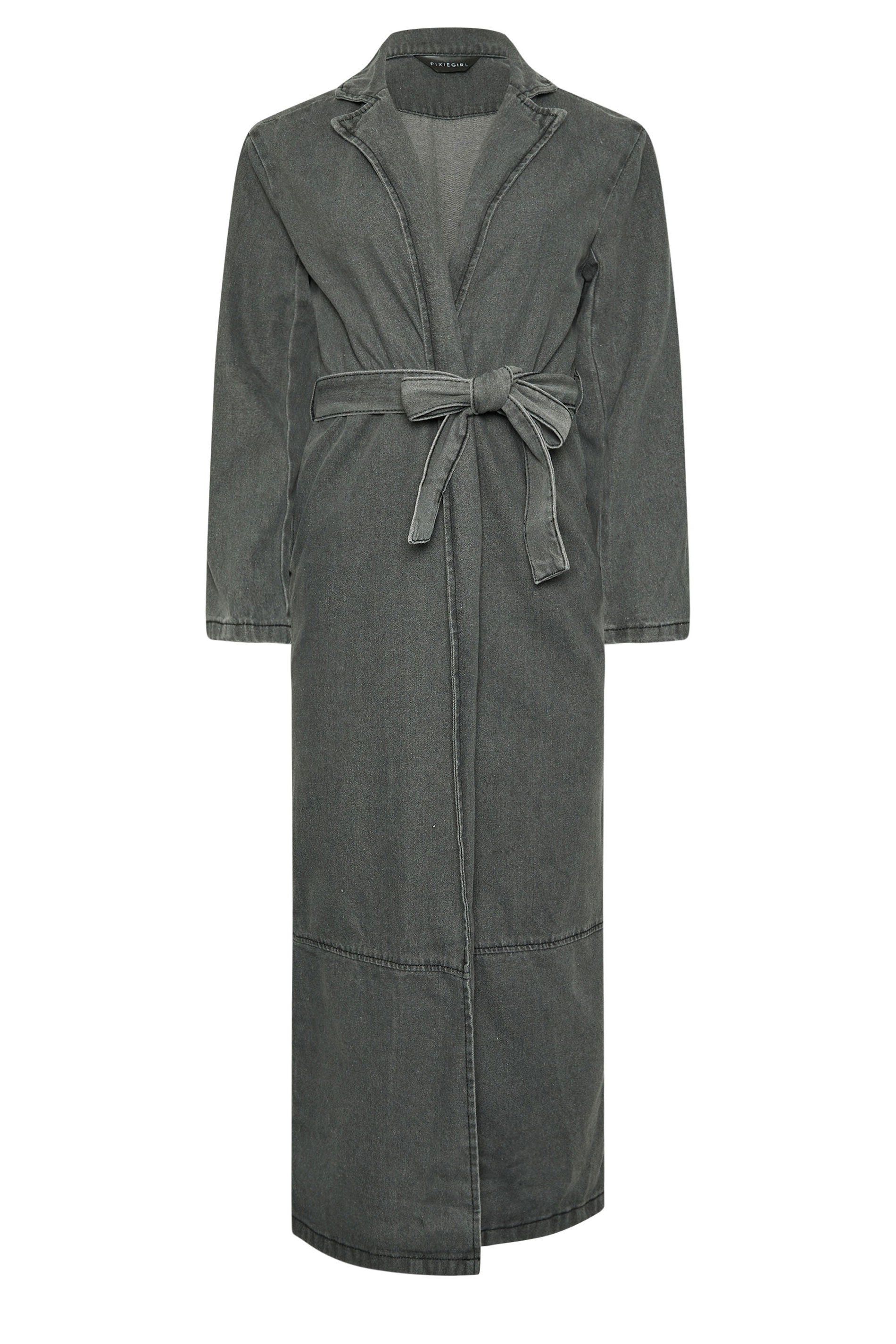 PixieGirl Petite Longline Trench Coat