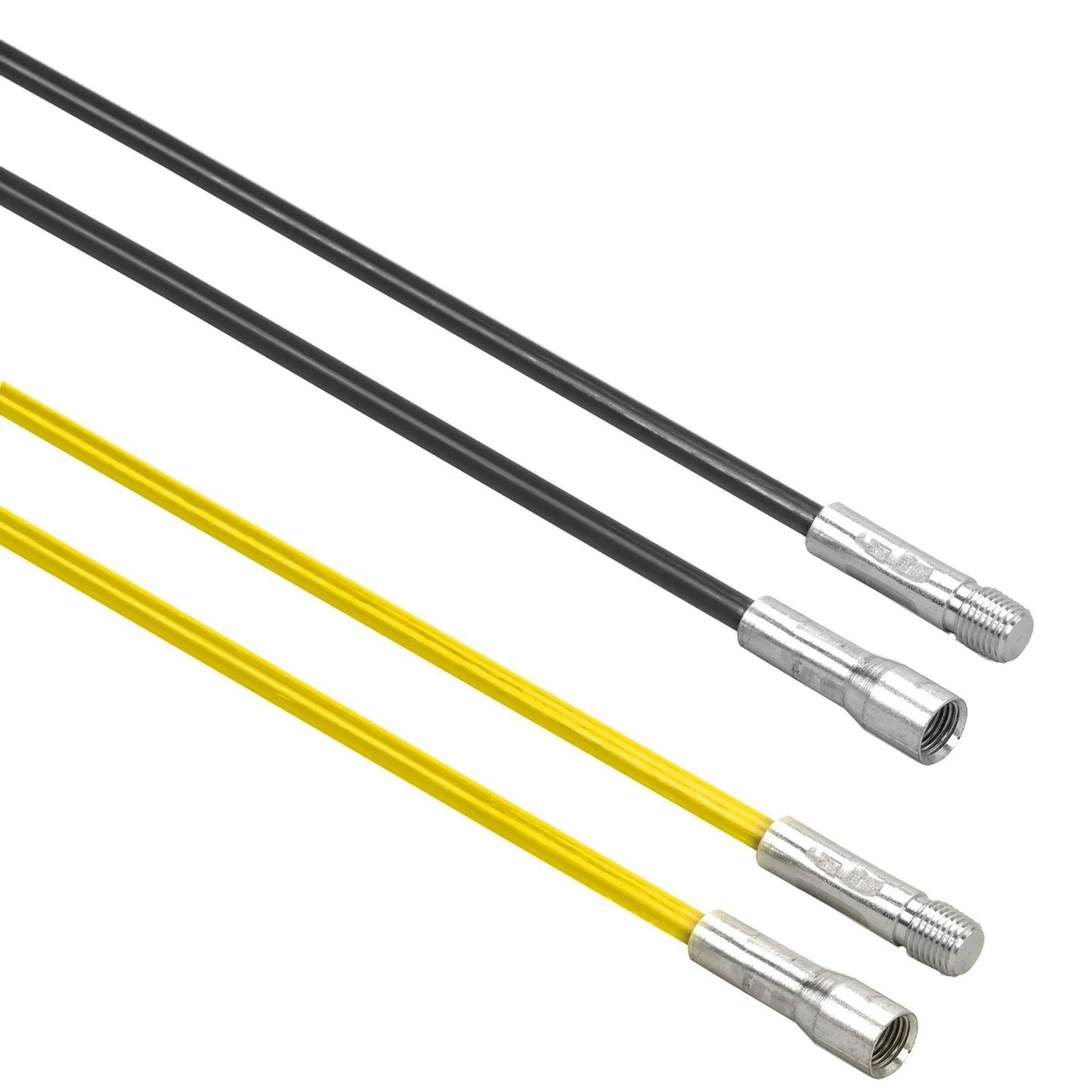 Imperial Flexible Fiberglass Chimney Brush Rod, 1.5-m, 3-pk, Yellow