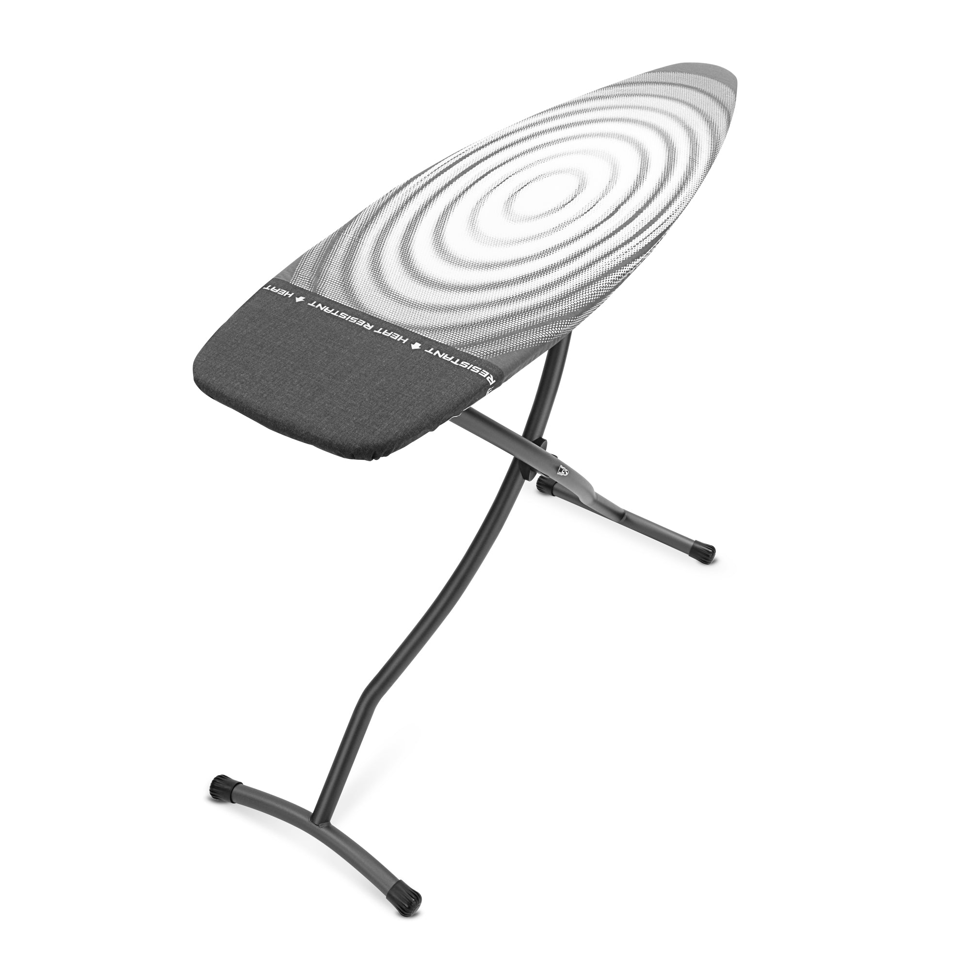 Brabantia Strijkplank D, 135x45 cm, hittebestendige parkeerplaats - Titan Oval