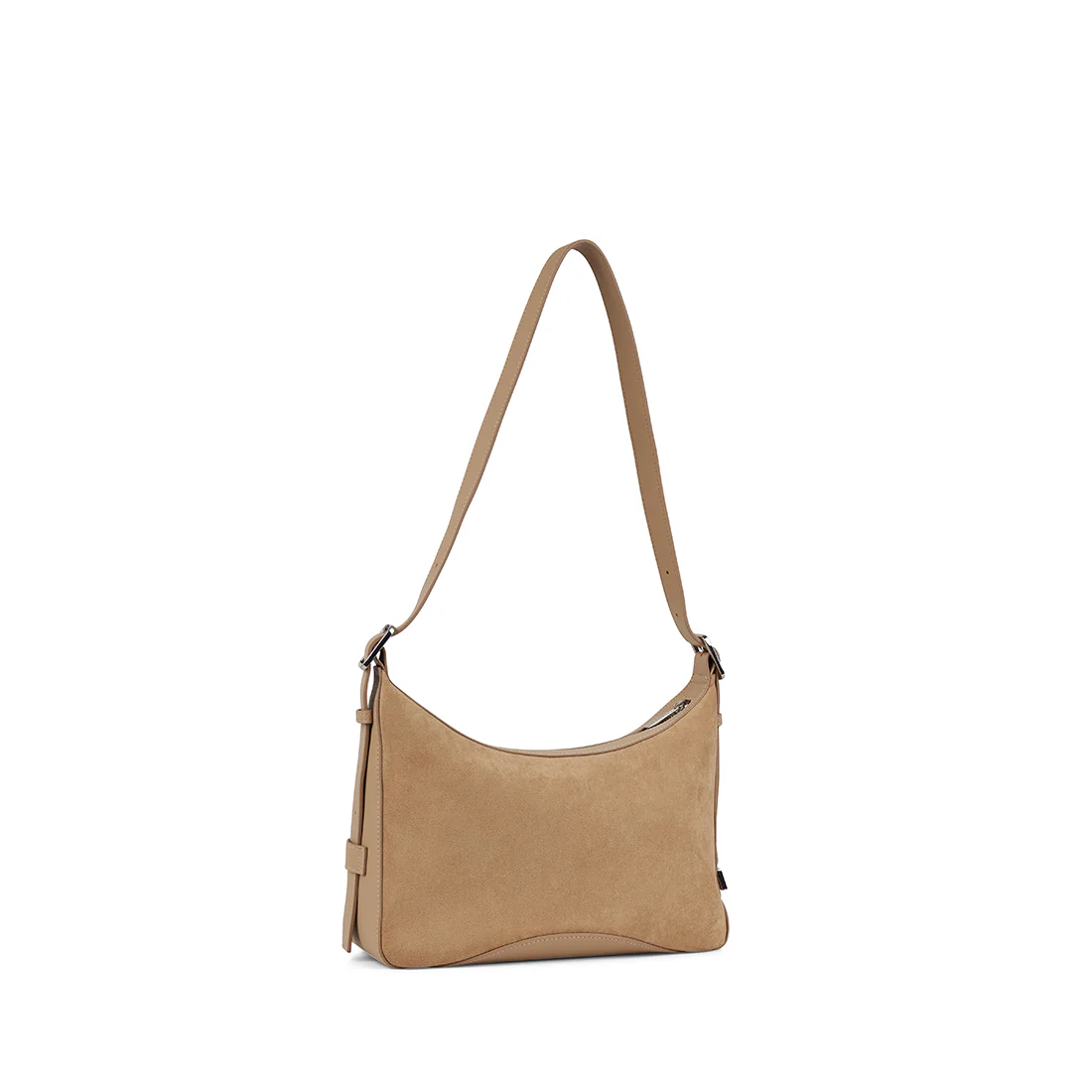 The Audrey – 2-in-1 Beige Vegan Suede Handbag