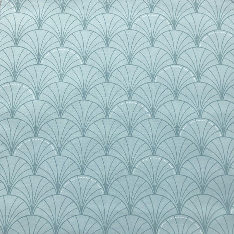 PAPYRUS - Nappe enduite ronde 160 x 160 cm verte