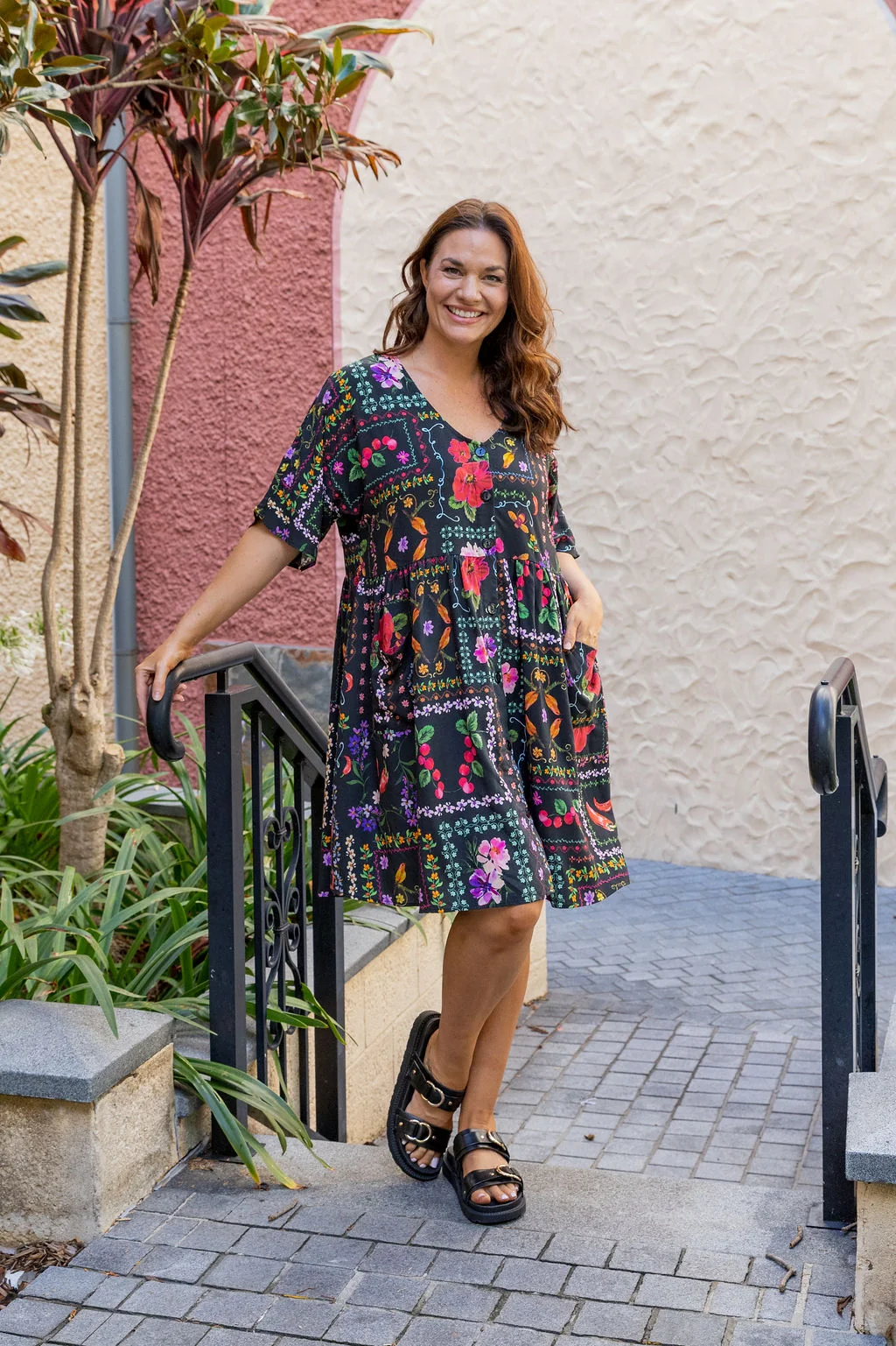 Disco Dress in Sweet Bee