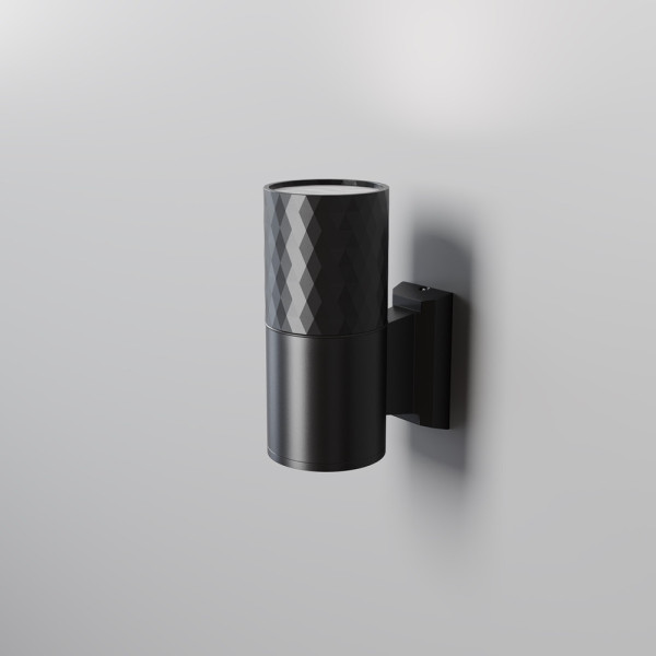Kinkiet zewnętrznyczarny Bowery 1xGU10x50W IP54 Maytoni