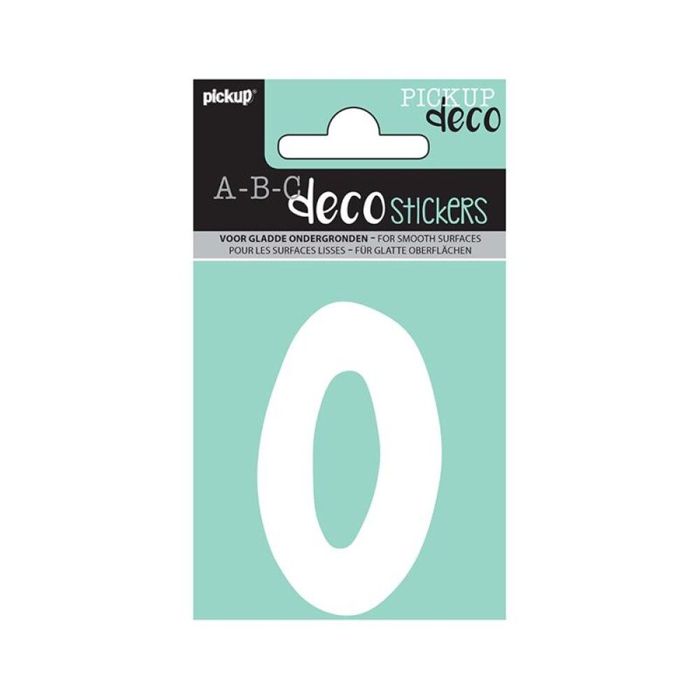 NUMMER PICKUP ABC DECO EMMA 0 70 MM HVIT
