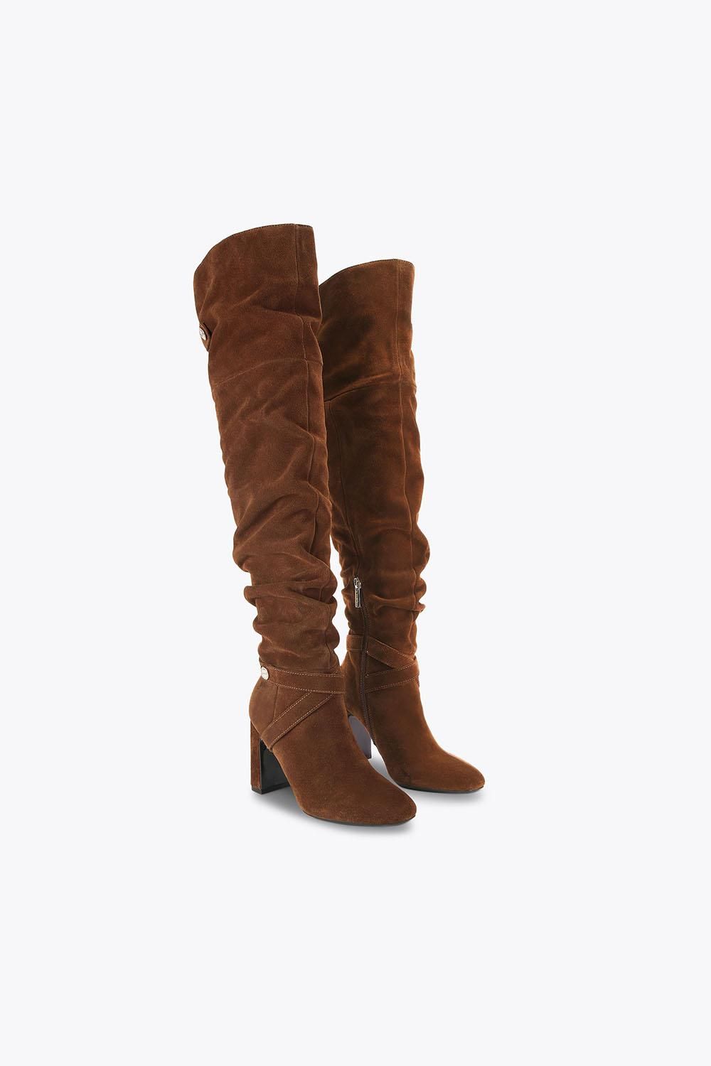 Carvela Jackpot Slouch Otk' Suede Boots