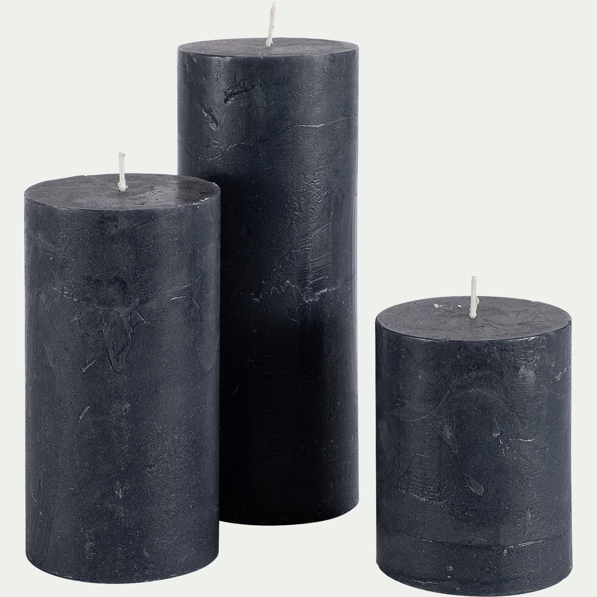 FIGUEIRA - Bougie cylindrique - bleu H20cm