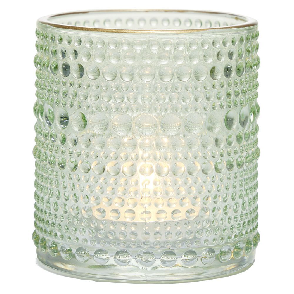 Bougeoir en verre