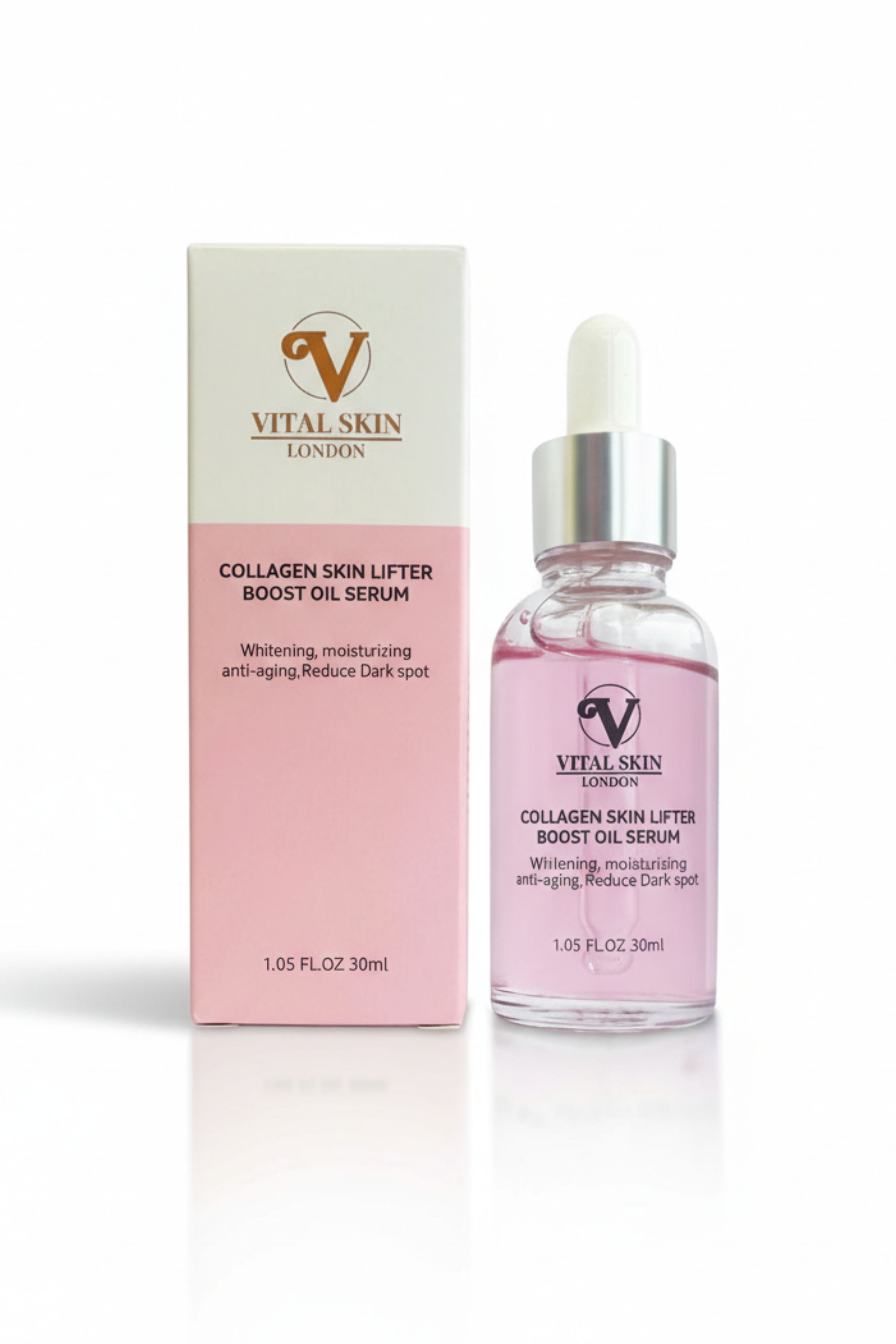 Vital Skin London Collagen & Peptide Skin Lifting & Firming Oil Serum