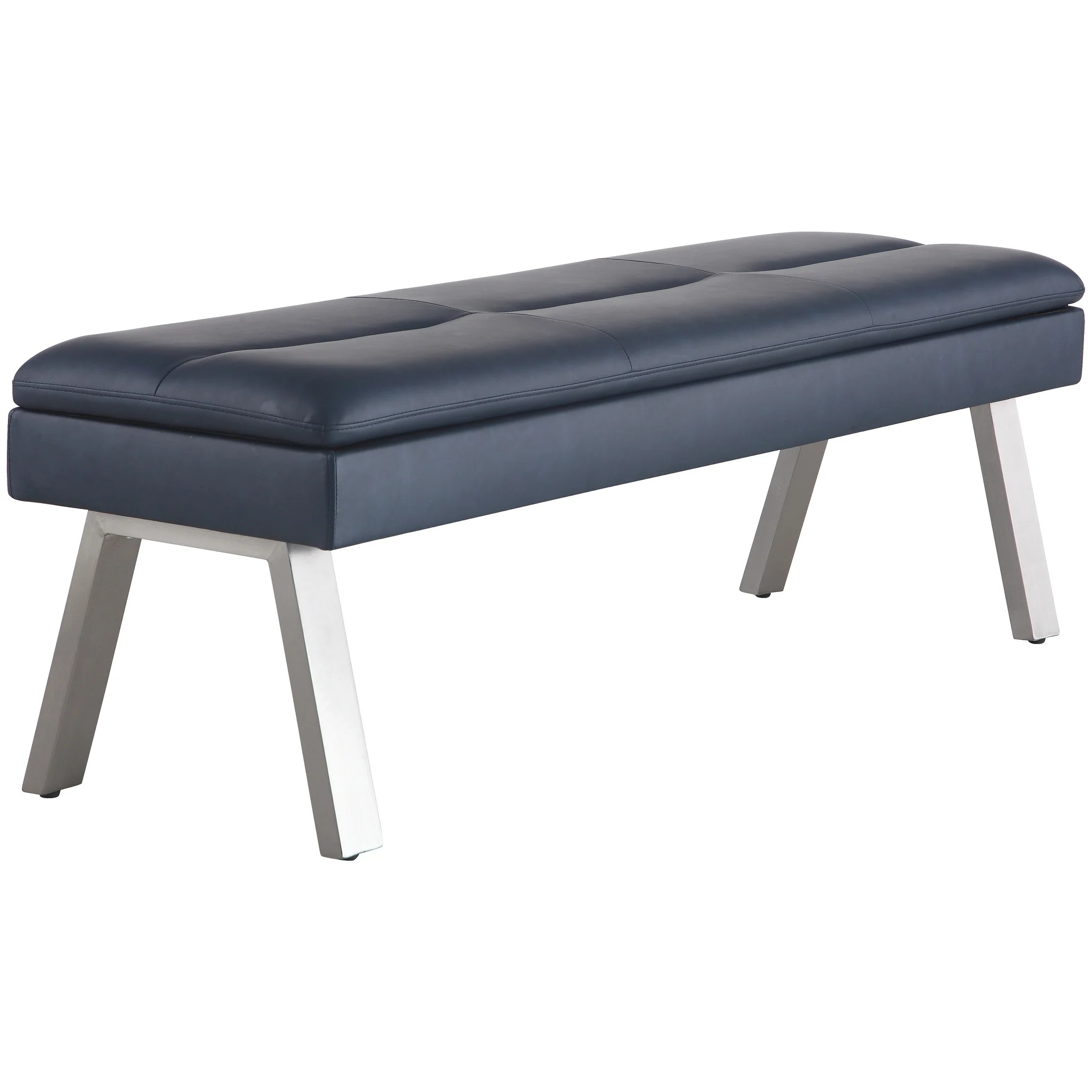 Somette Janice Blue Dining Bench
