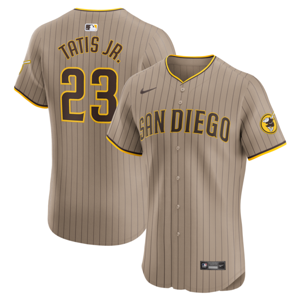 Fernando Tatis Jr. San Diego Padres Nike Alternate Elite Player Jersey - Sand