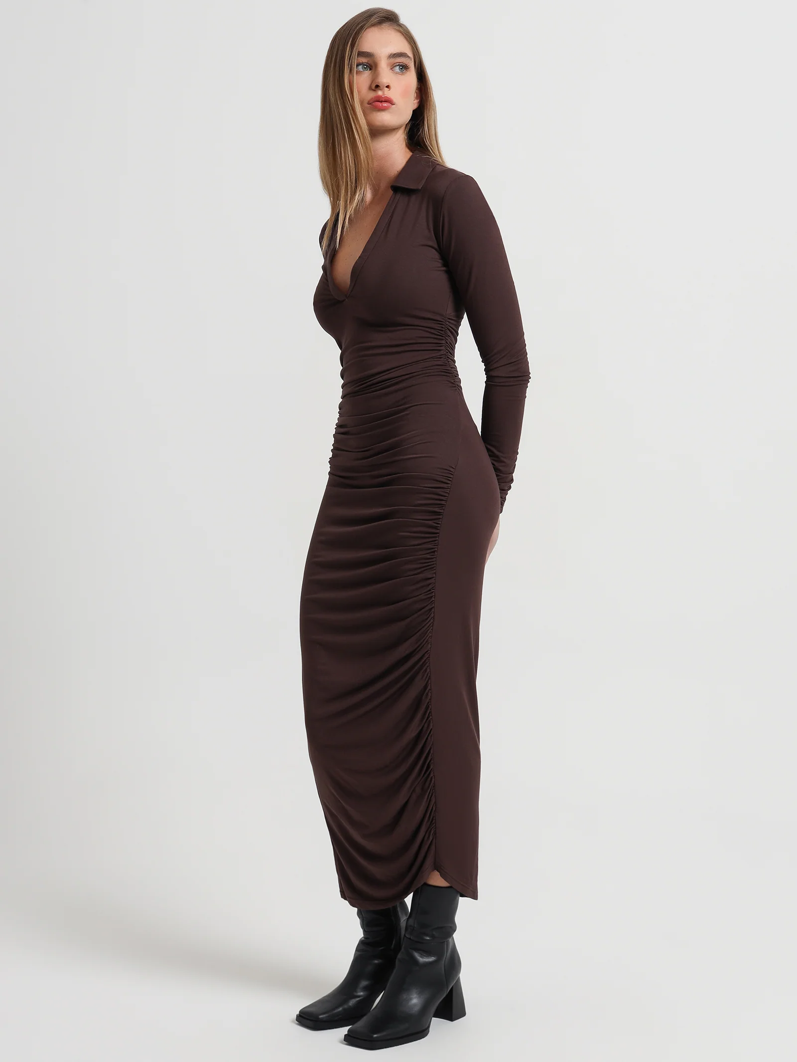 Alexa Jersey Midi Dress