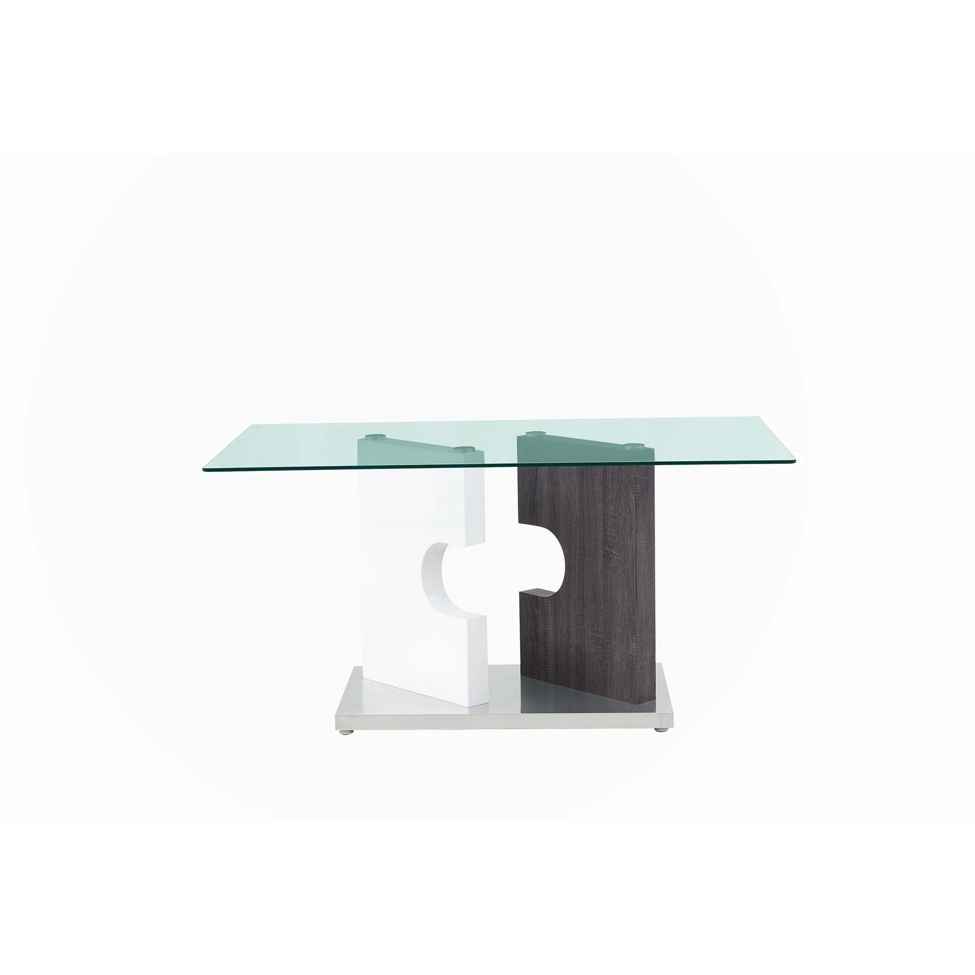 DINING Table,Metal Supports
