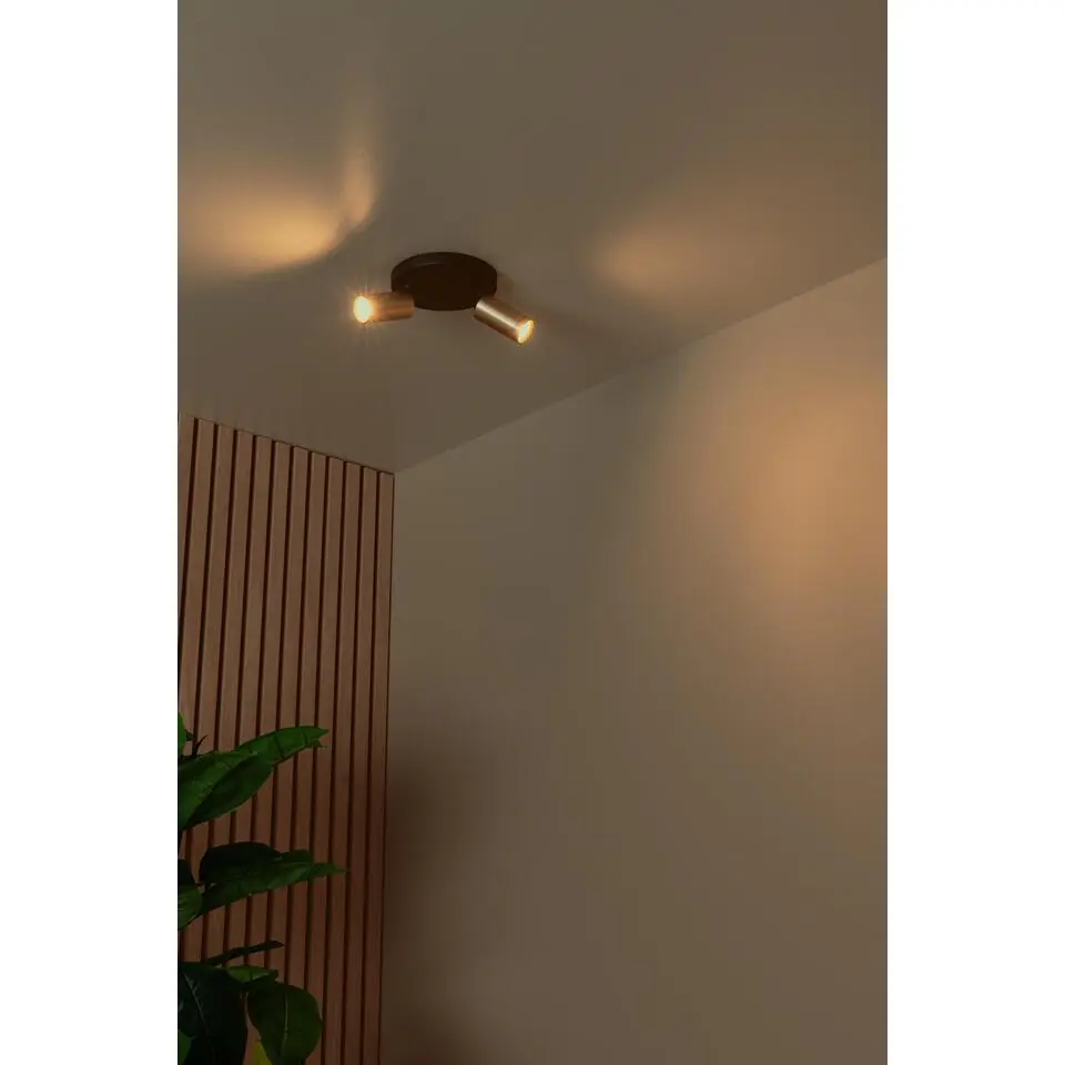 Lucide RITMO Plafondspot - Mat Goud / Messing