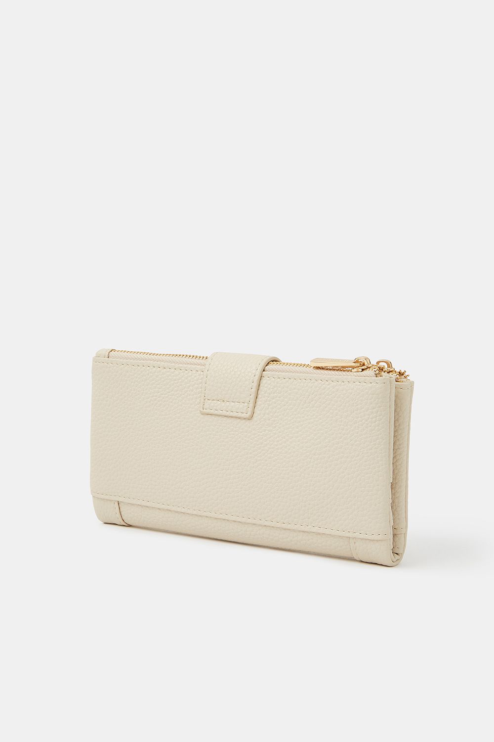 Accessorize Faux Leather Buckle Purse