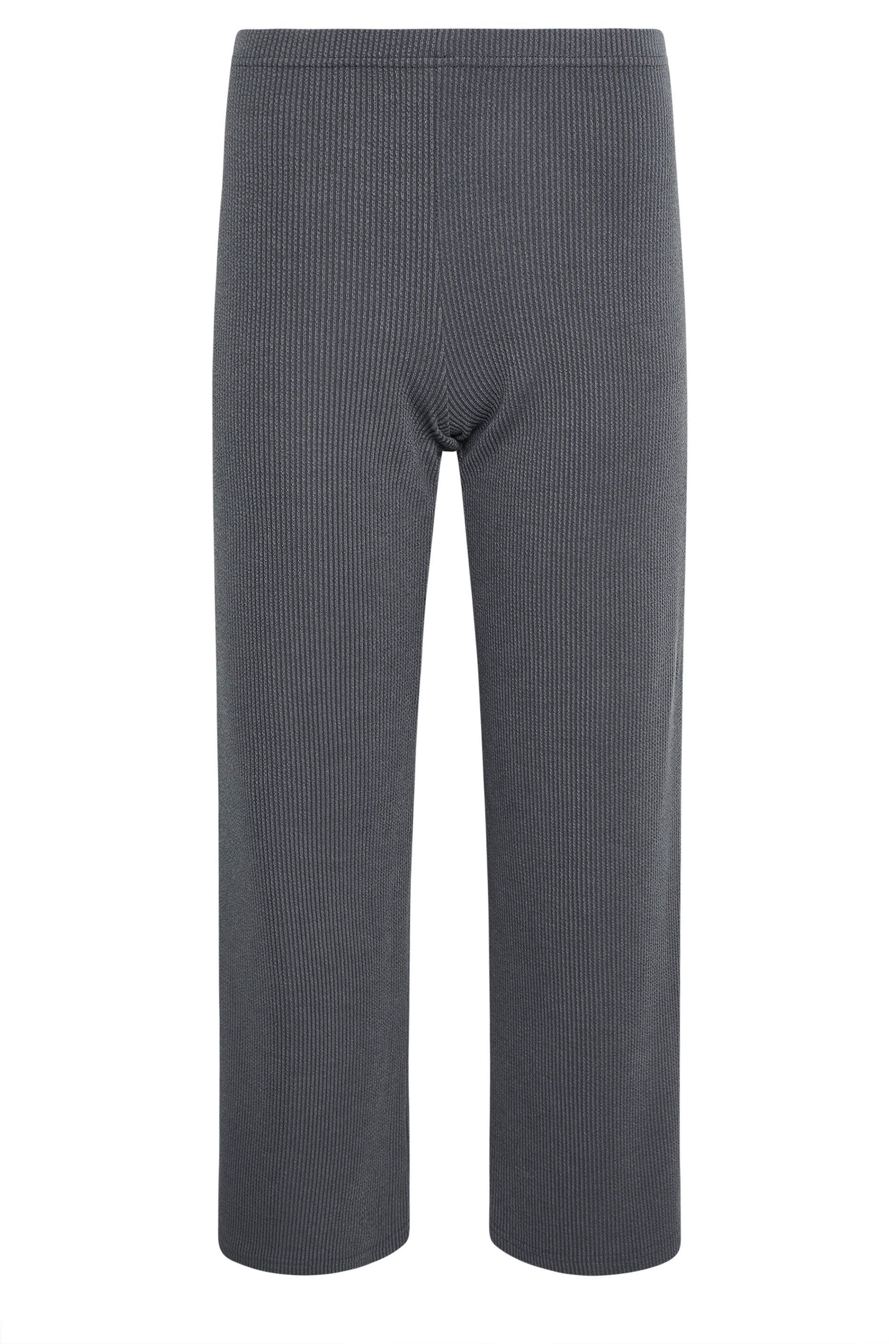 PixieGirl Petite Textured Wide Leg Trousers