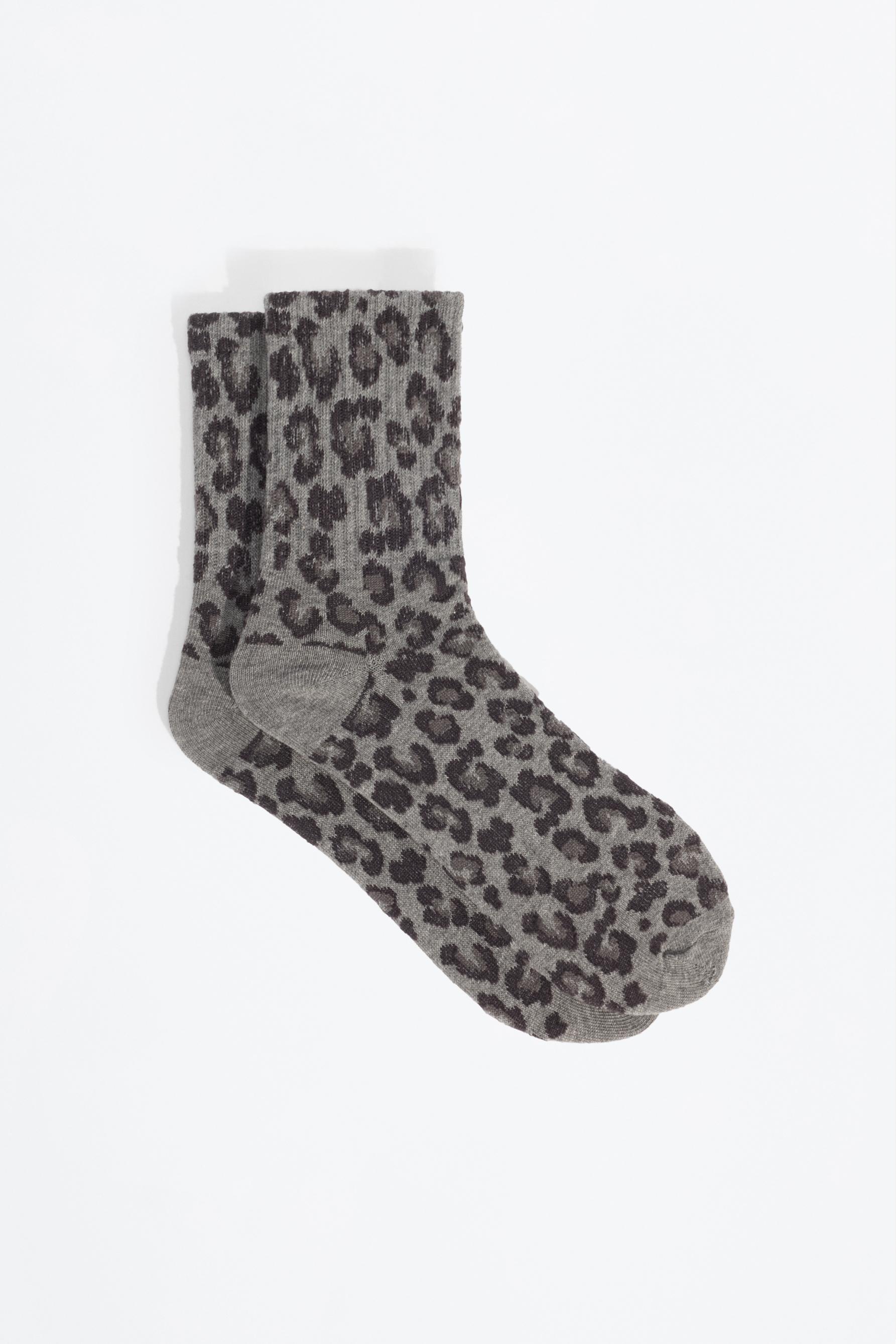 Calcetines cortos animal print (Pack 4)