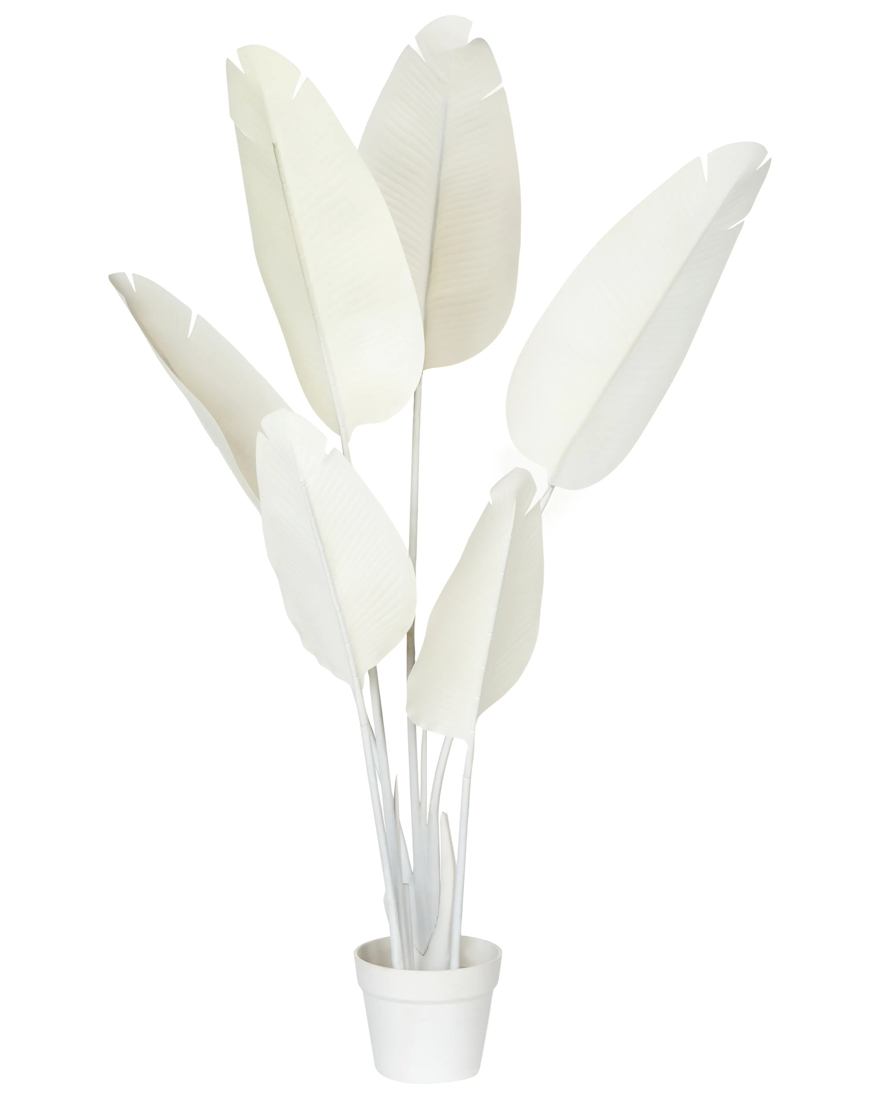 Artificial Plant BANANA TREE 123 cm White