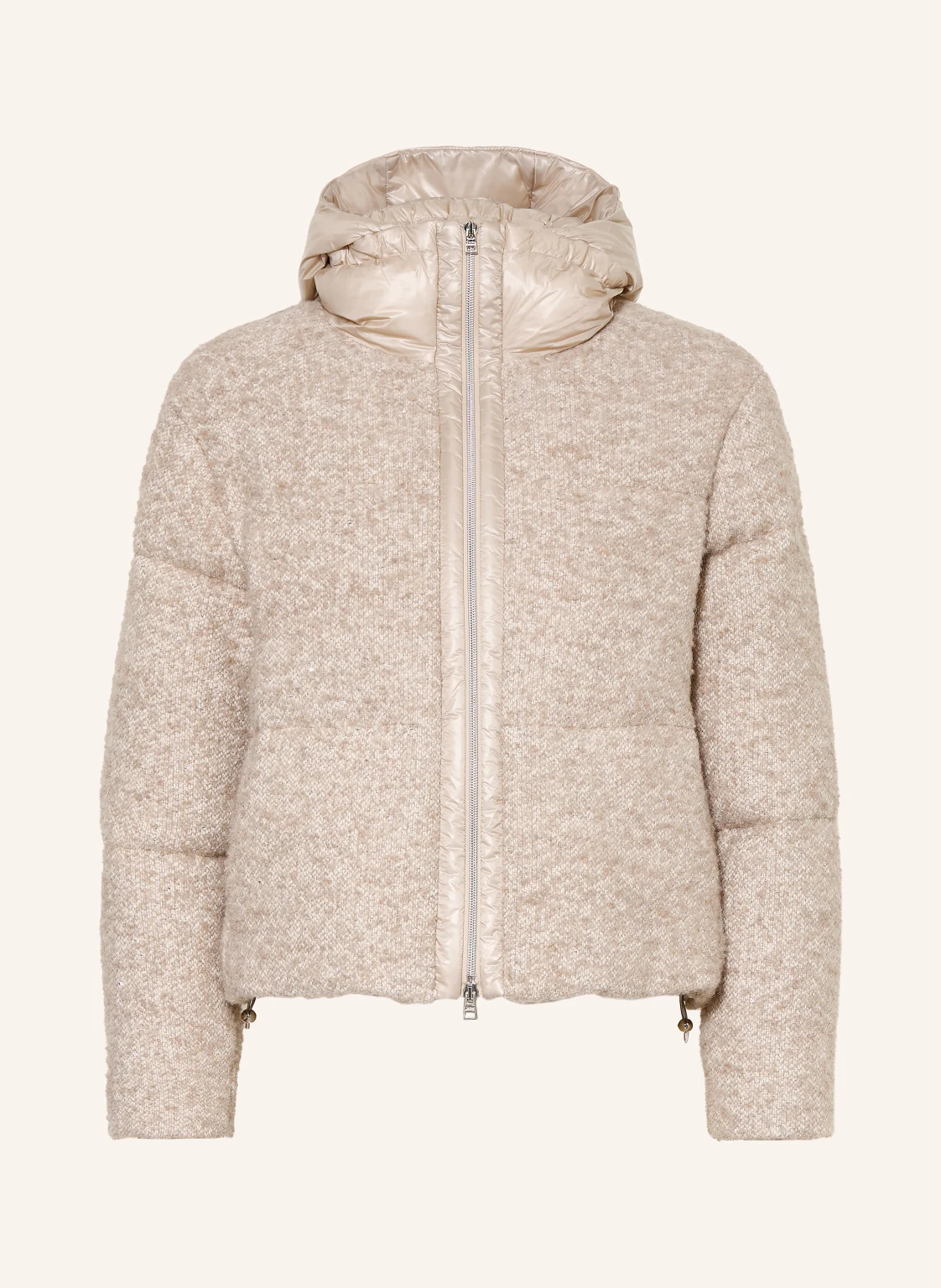 HERNO Daunenjacke aus Bouclé