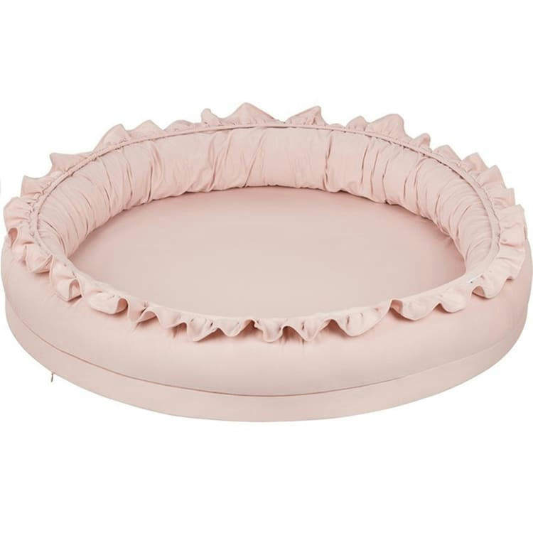 - Tapis de jeu cocon rose poudré Basic