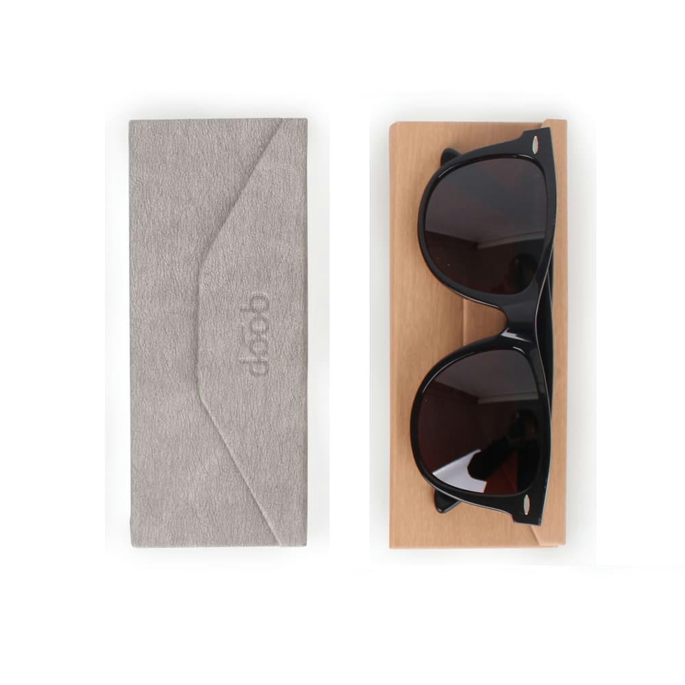 GLASSES - Etui à lunettes pliable gris