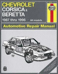 Chevrolet Corsica & Beretta 1987 thru 1996 Haynes Repair Manual, 24032