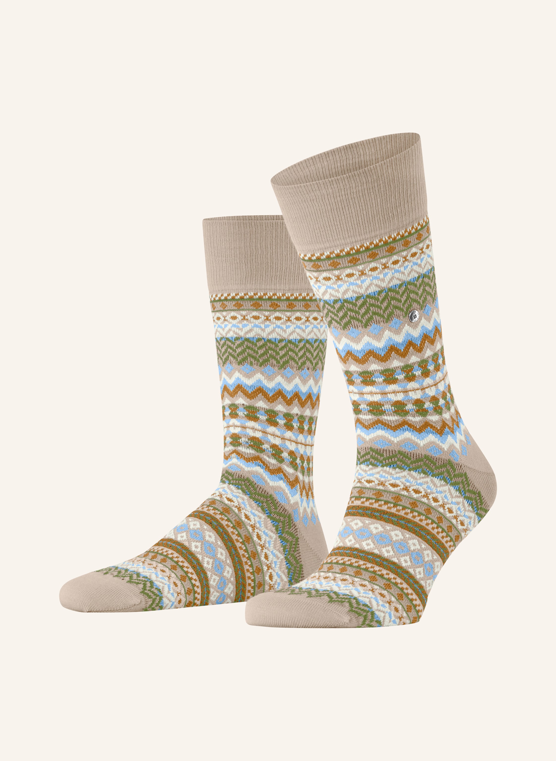 Burlington Strümpfe FAIR ISLE