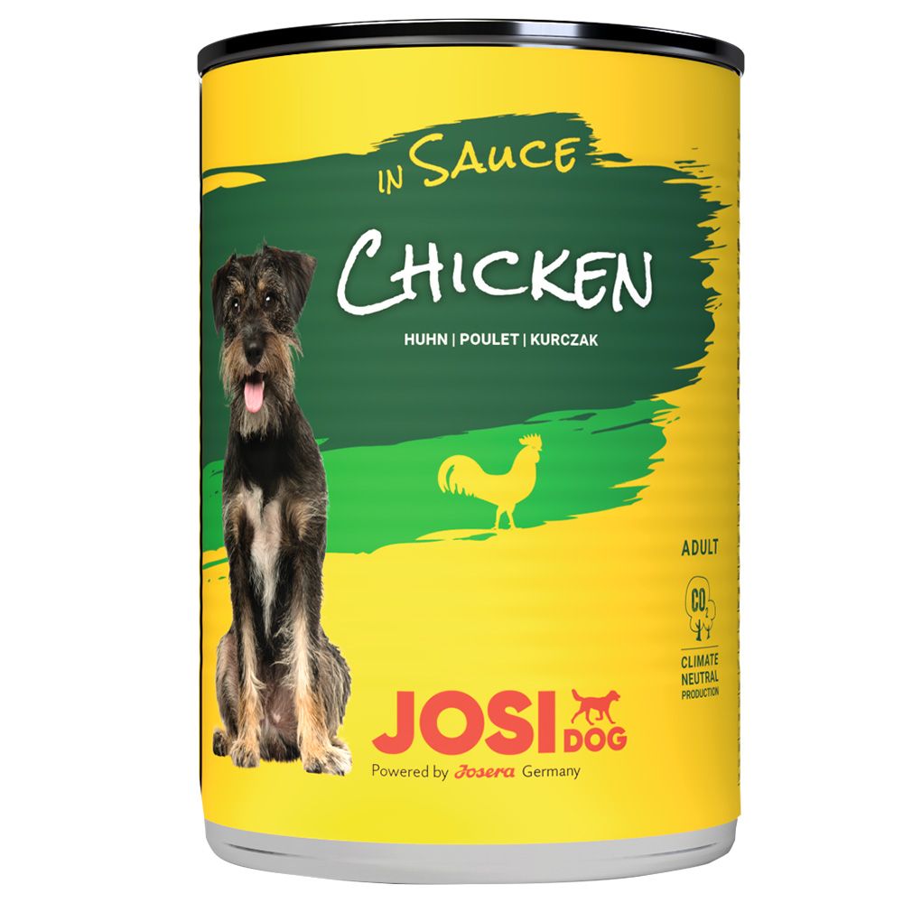 JosiDog wet food in sauce 12 x 415g