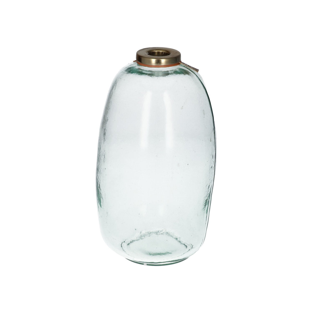 Return to Sender Vaas/ Kandelaar Hoog recycled glas Happy Booby