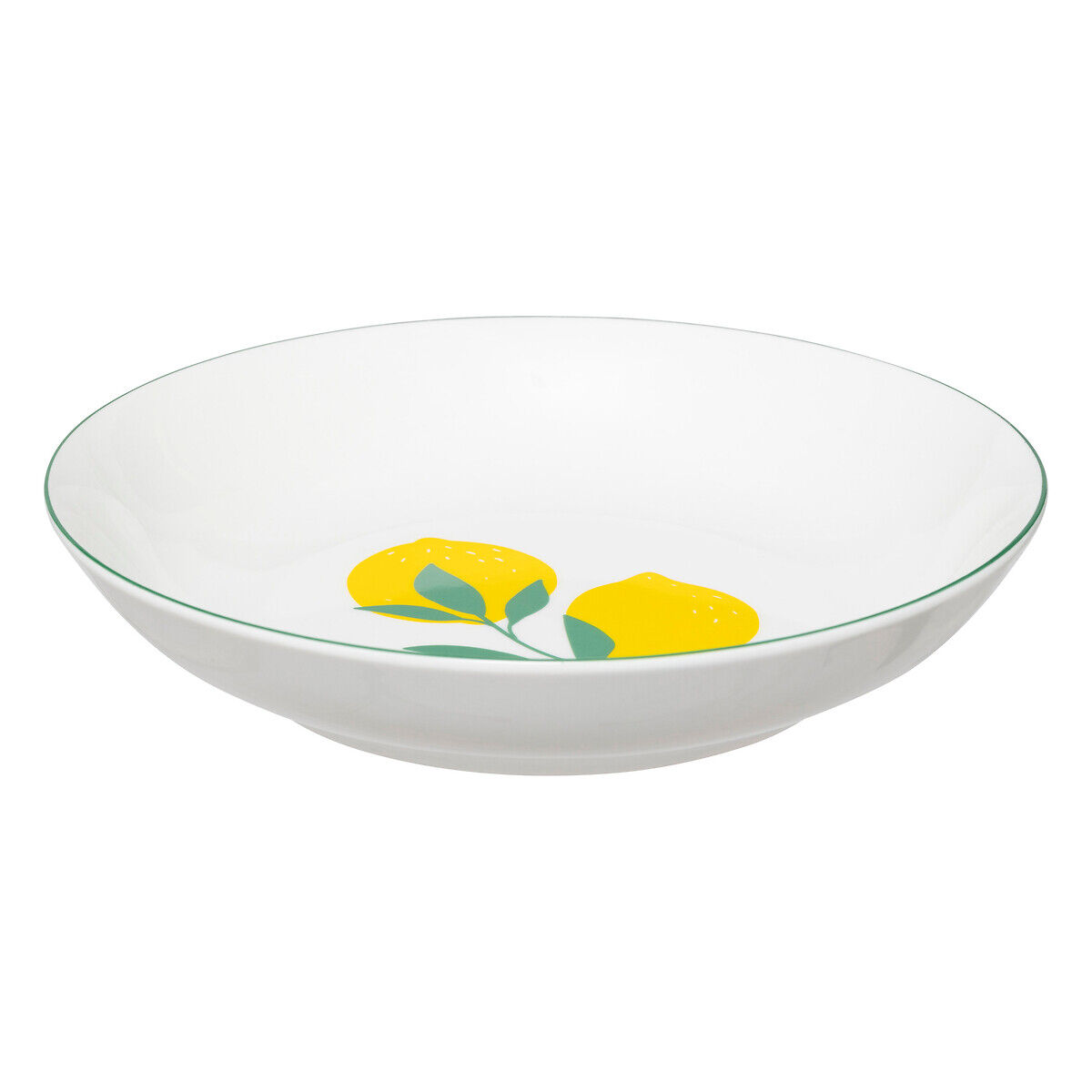 Prato de sopa CITRONS 20cm em porcelana