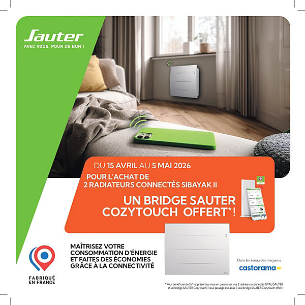 Bridge connecté Cozytouch Sauter pour radiateur