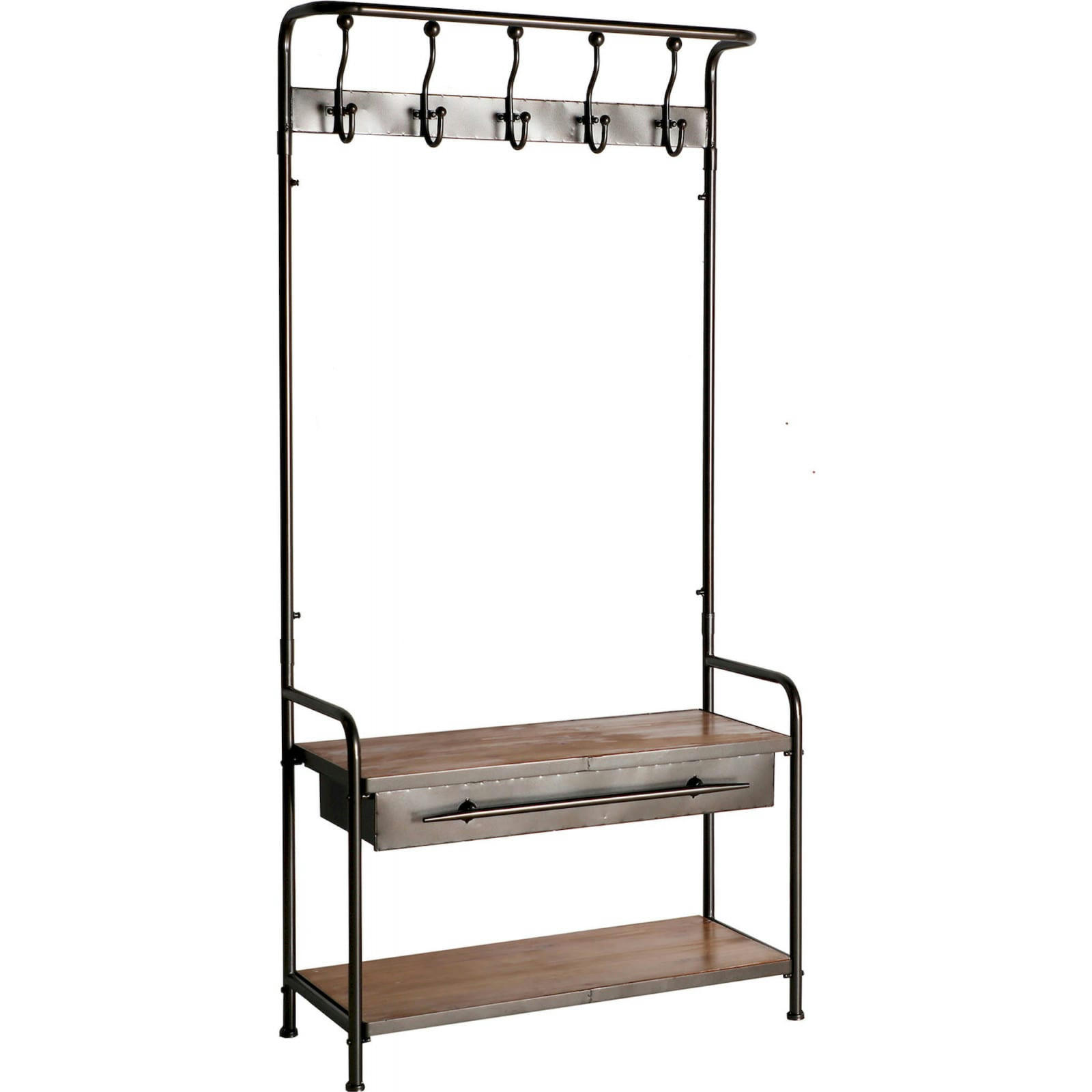 RAICH - Porte-manteaux Fer Gris