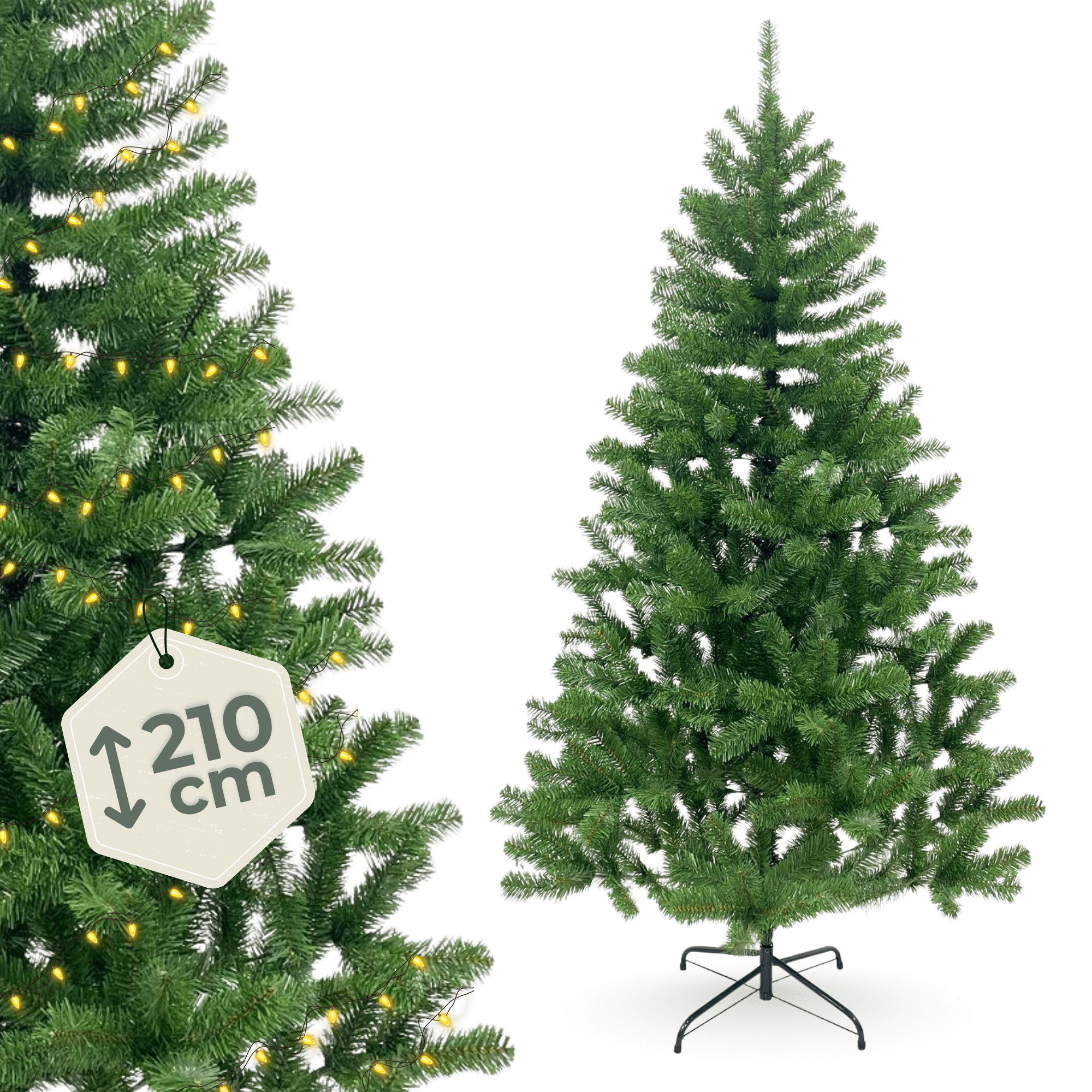 Sztuczna Choinka Klasyczne Gęste Drzewko 210cm