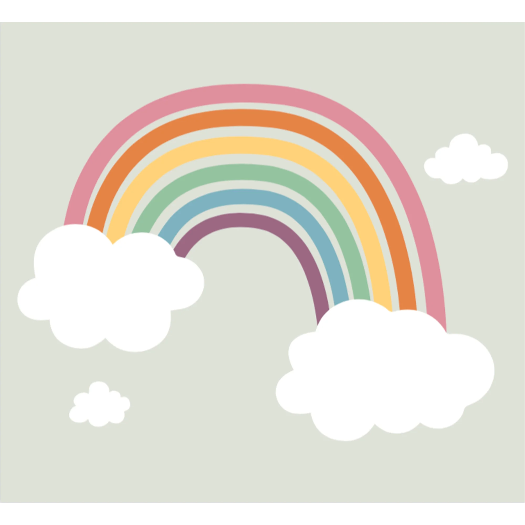4MURS Papier peint panoramique XL RAINBOW 300 x 270 cm