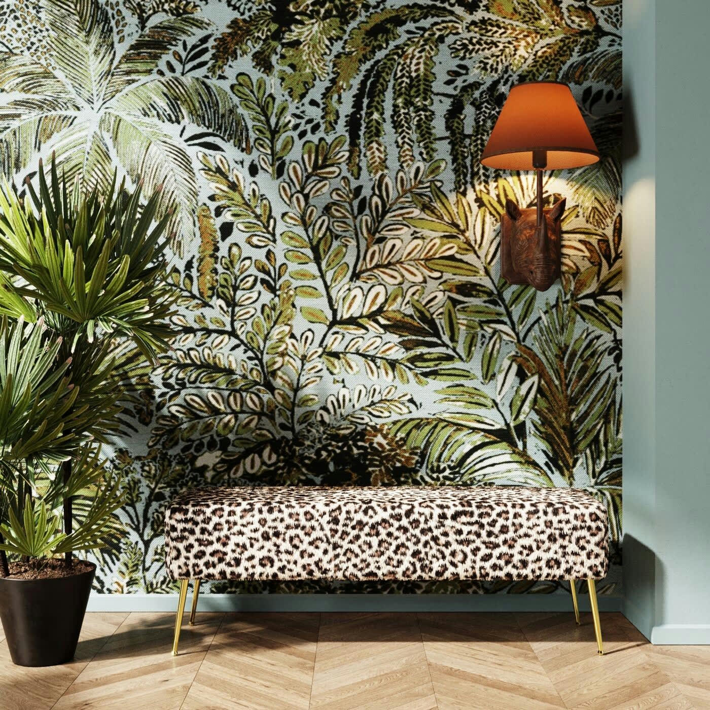 DARIA - Banc Deria léopard Kare Design