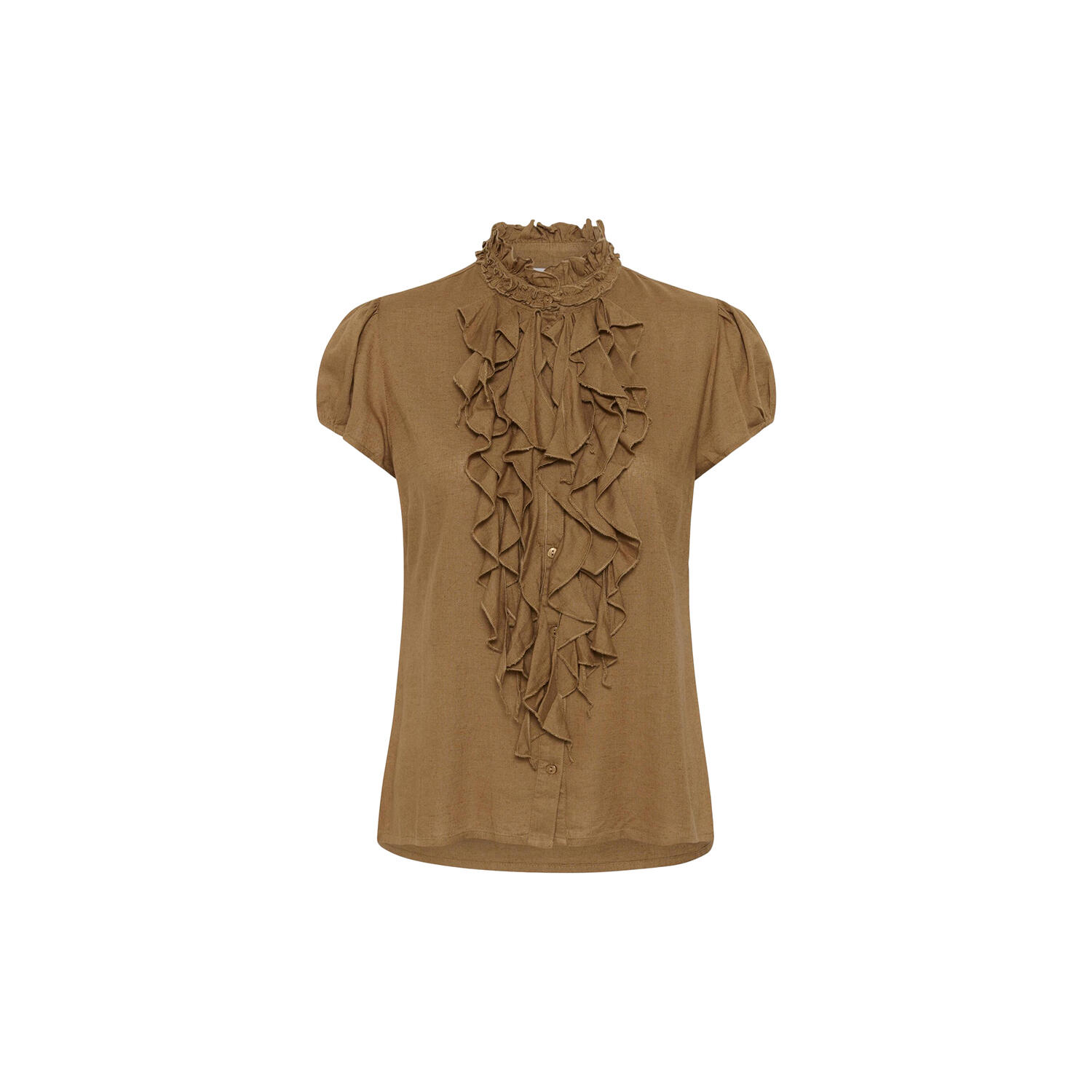ElliSZ SS Shirt, toasted coconut
