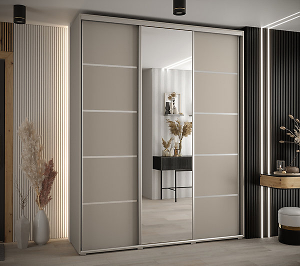 Armoire Dakota 5 a portes coulissantes 200/45/235,3portes