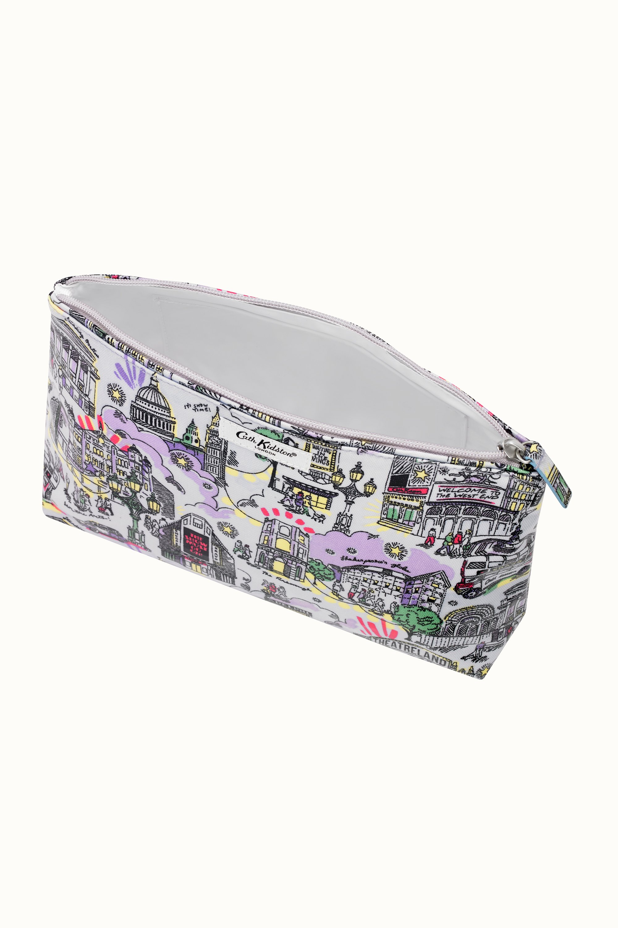 London West End Small Zip Cosmetic Bag