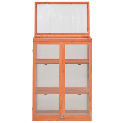 NNEVL Greenhouse Wood 75x47x109 cm