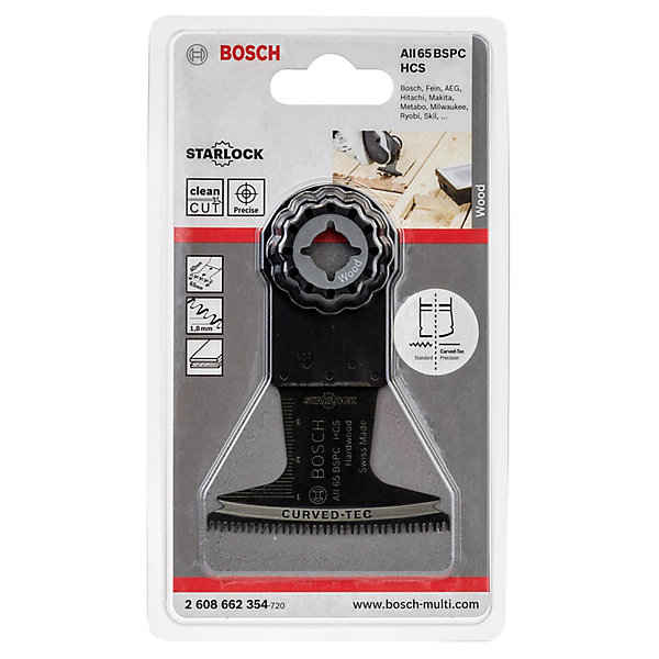 Lame de plongée bois Bosch Starlock 65mm