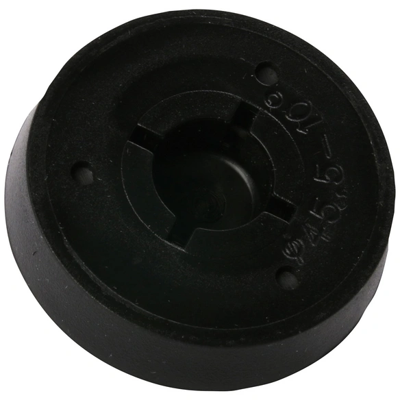 Ventilstopfen, Kunststoff, schwarz
