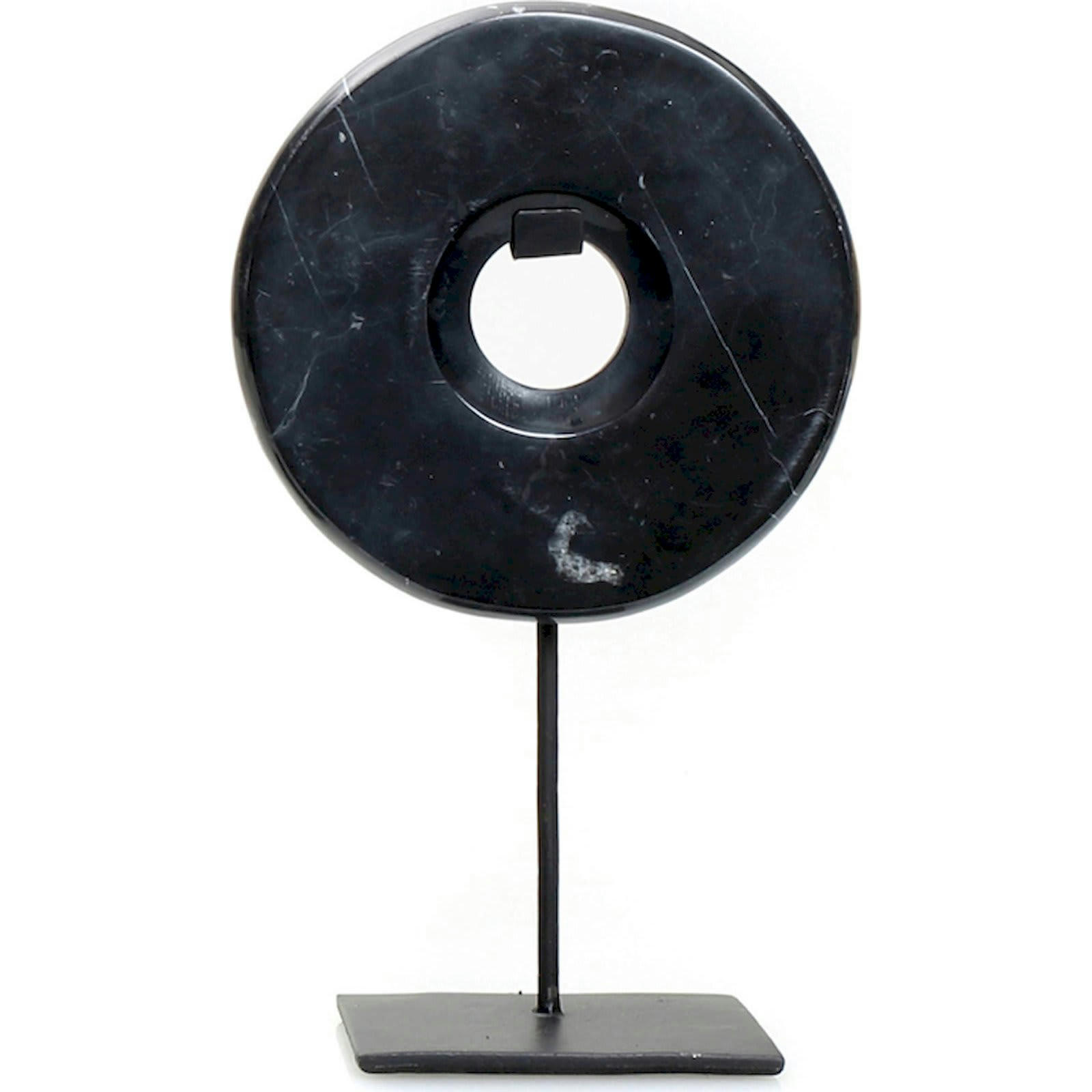 BALI BAZAR - Statue Marbre Noir